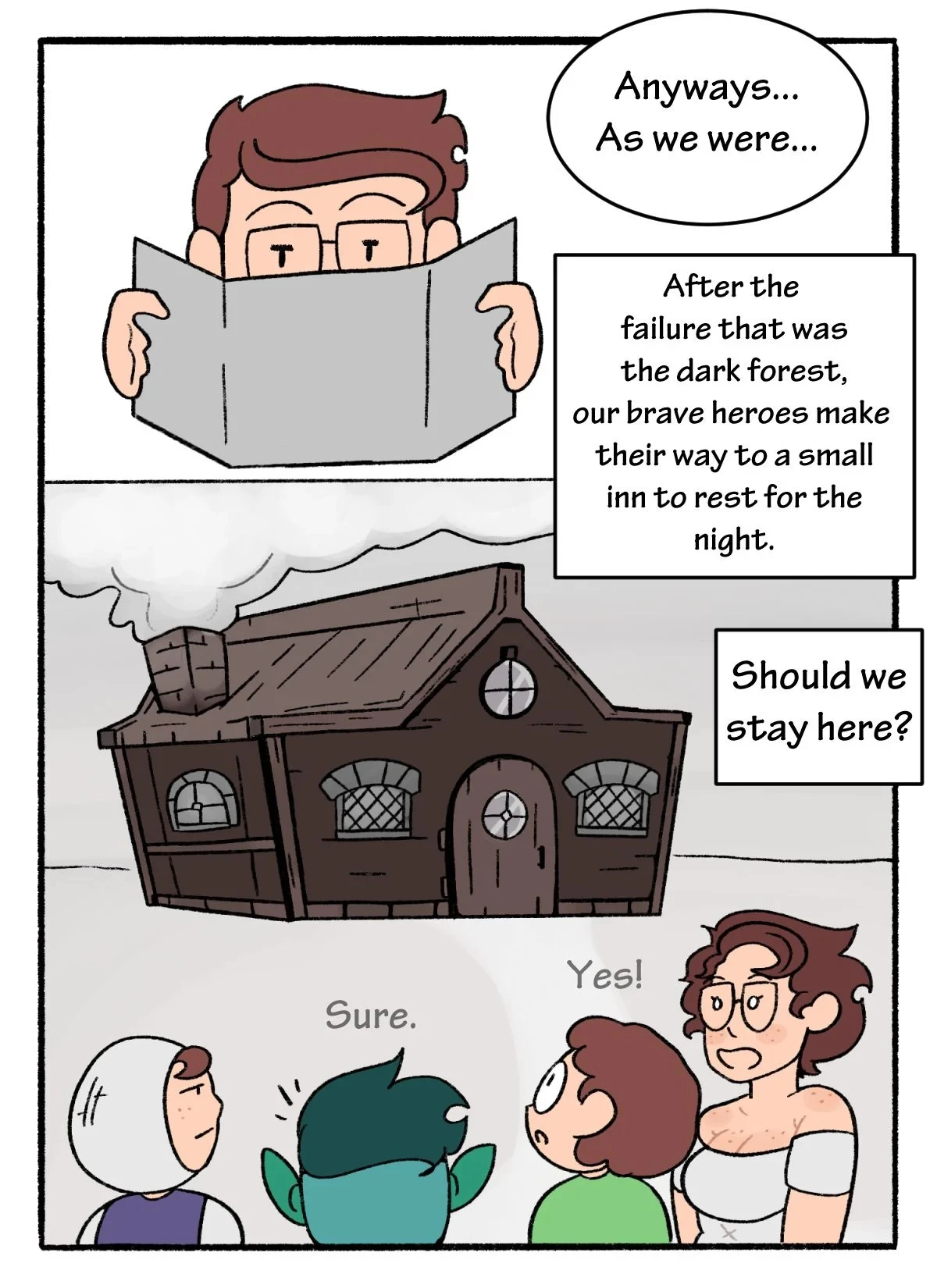 Mom! Don't Interrupt Our DnD Campaign! 2 porn comic picture 5