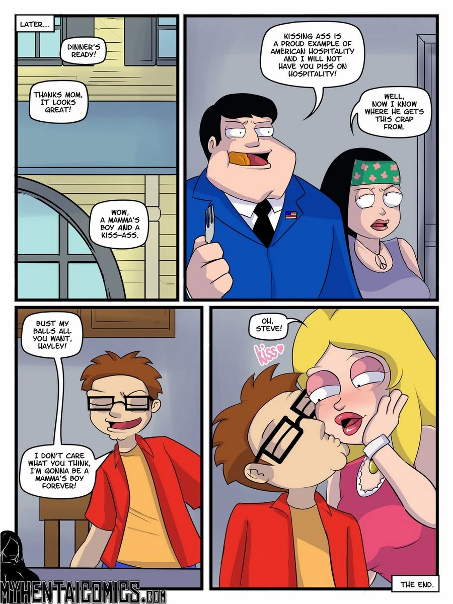 Momma's Boy (American Dad) porn comic picture 10