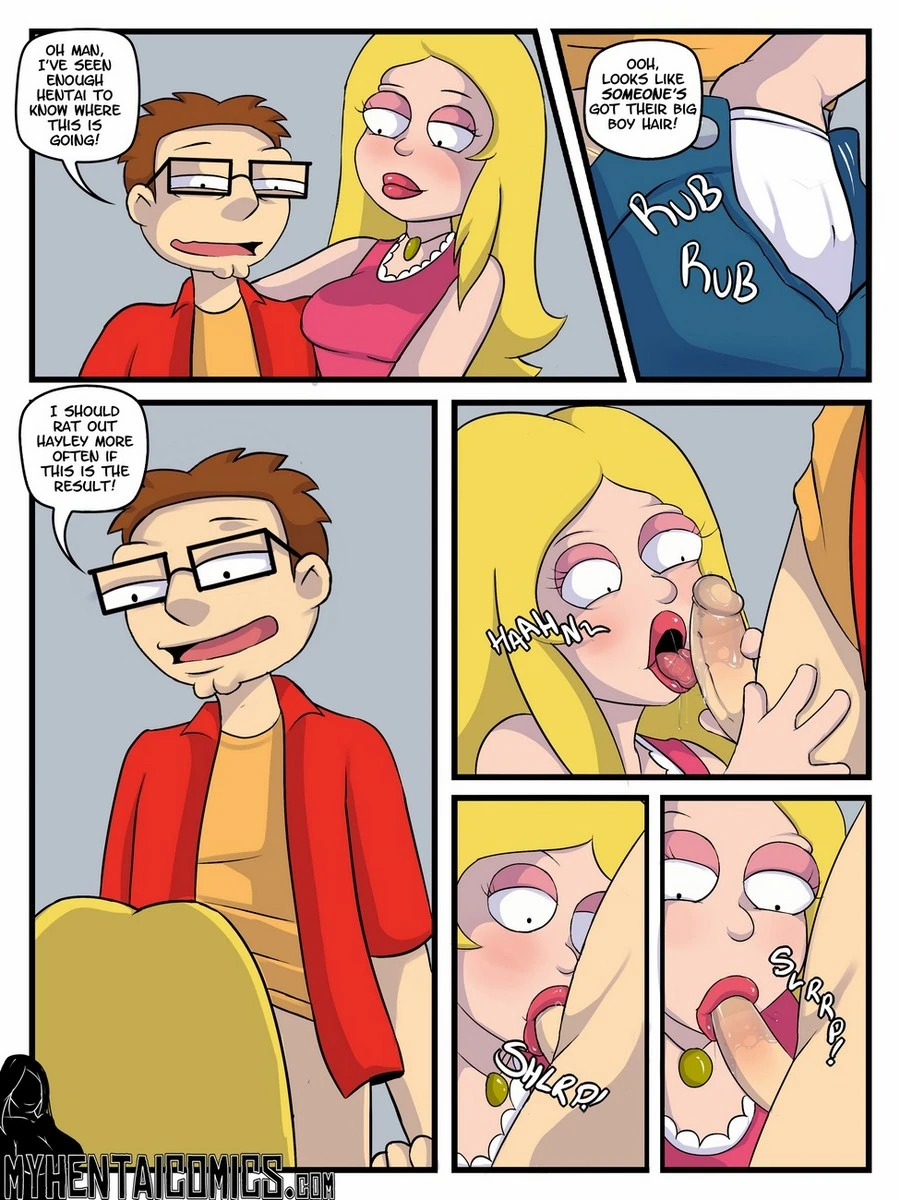 Momma's Boy (American Dad) porn comic picture 3