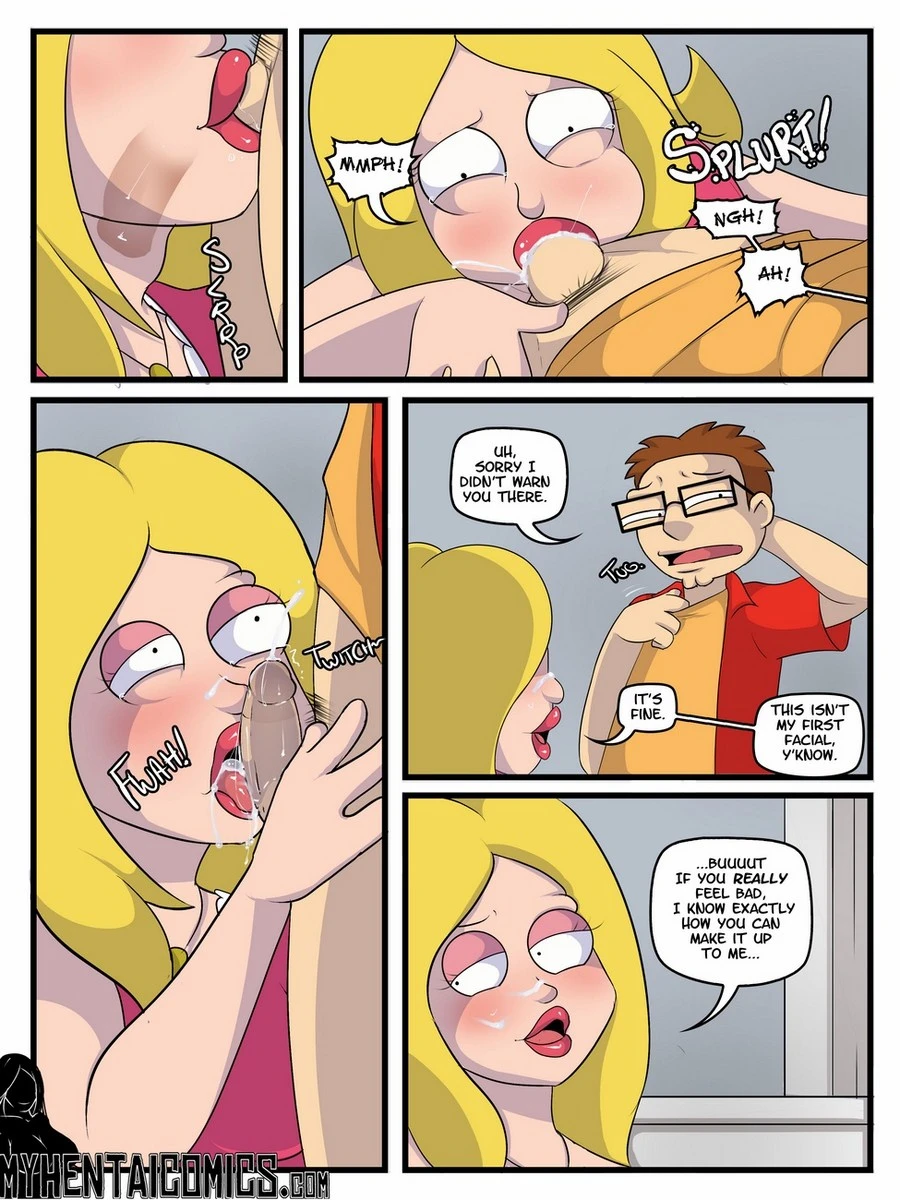 Momma's Boy (American Dad) porn comic picture 4