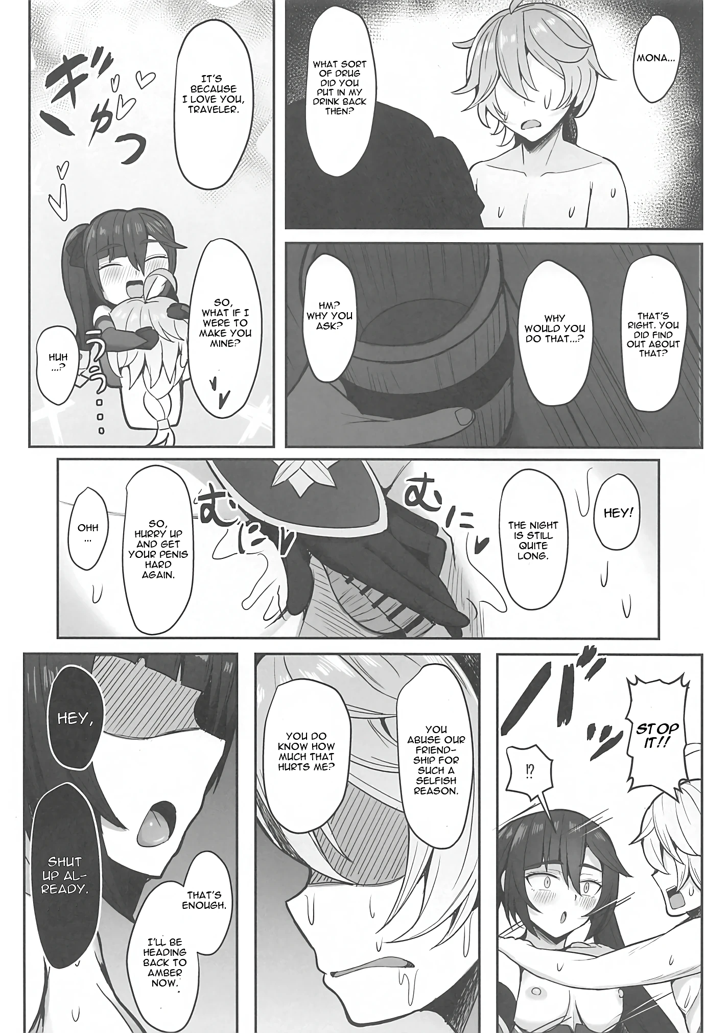 Mona to Konya wa Karasawagi porn comic picture 17