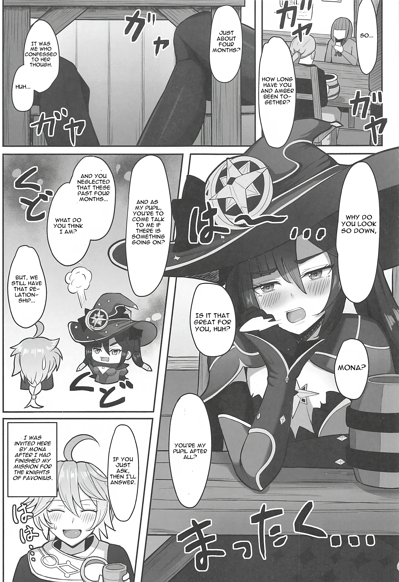 Mona to Konya wa Karasawagi porn comic picture 2