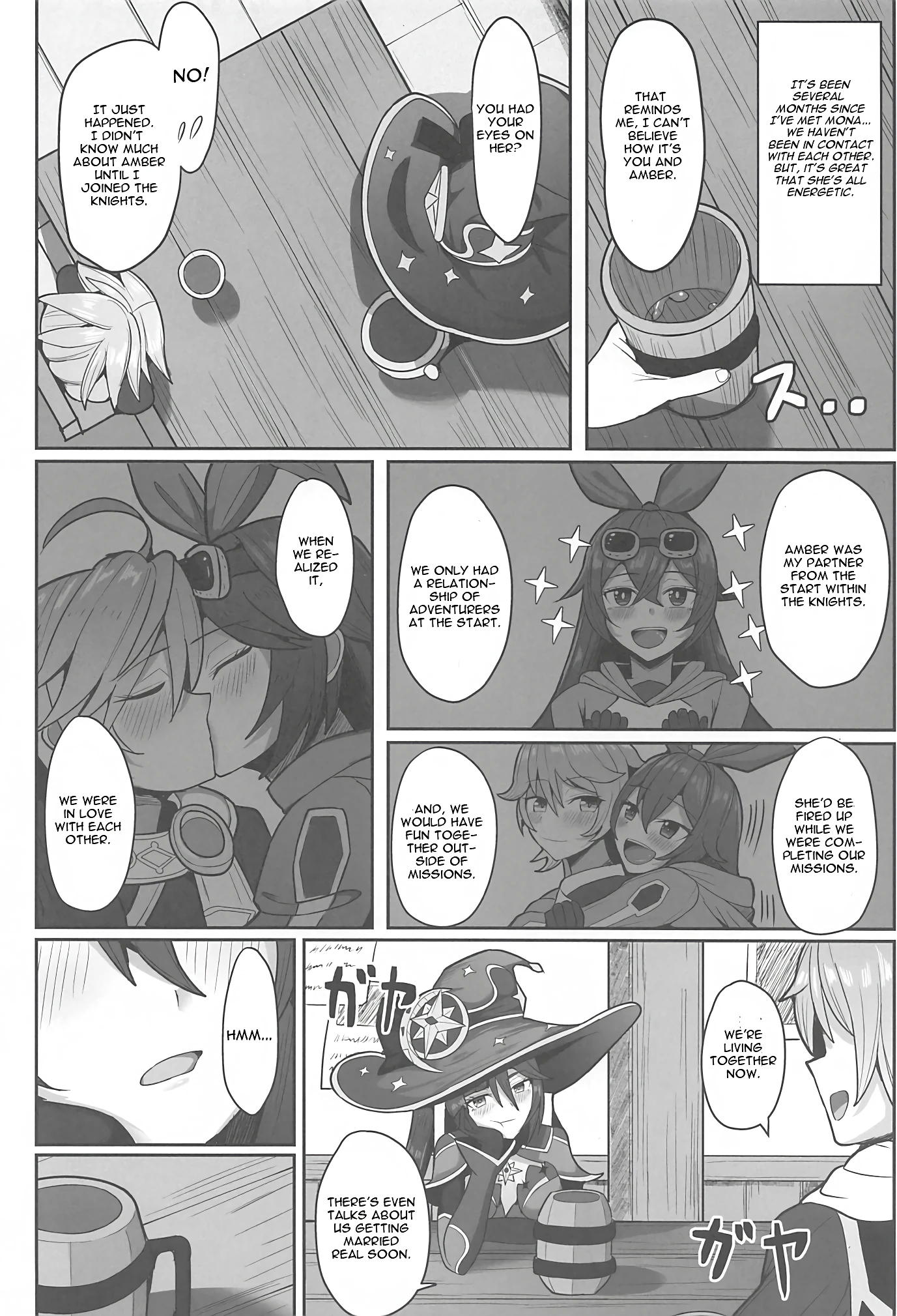 Mona to Konya wa Karasawagi porn comic picture 3