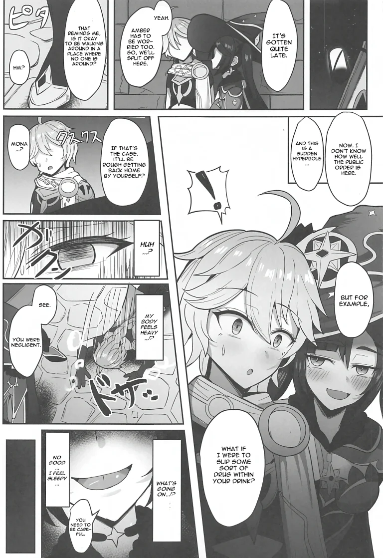 Mona to Konya wa Karasawagi porn comic picture 4