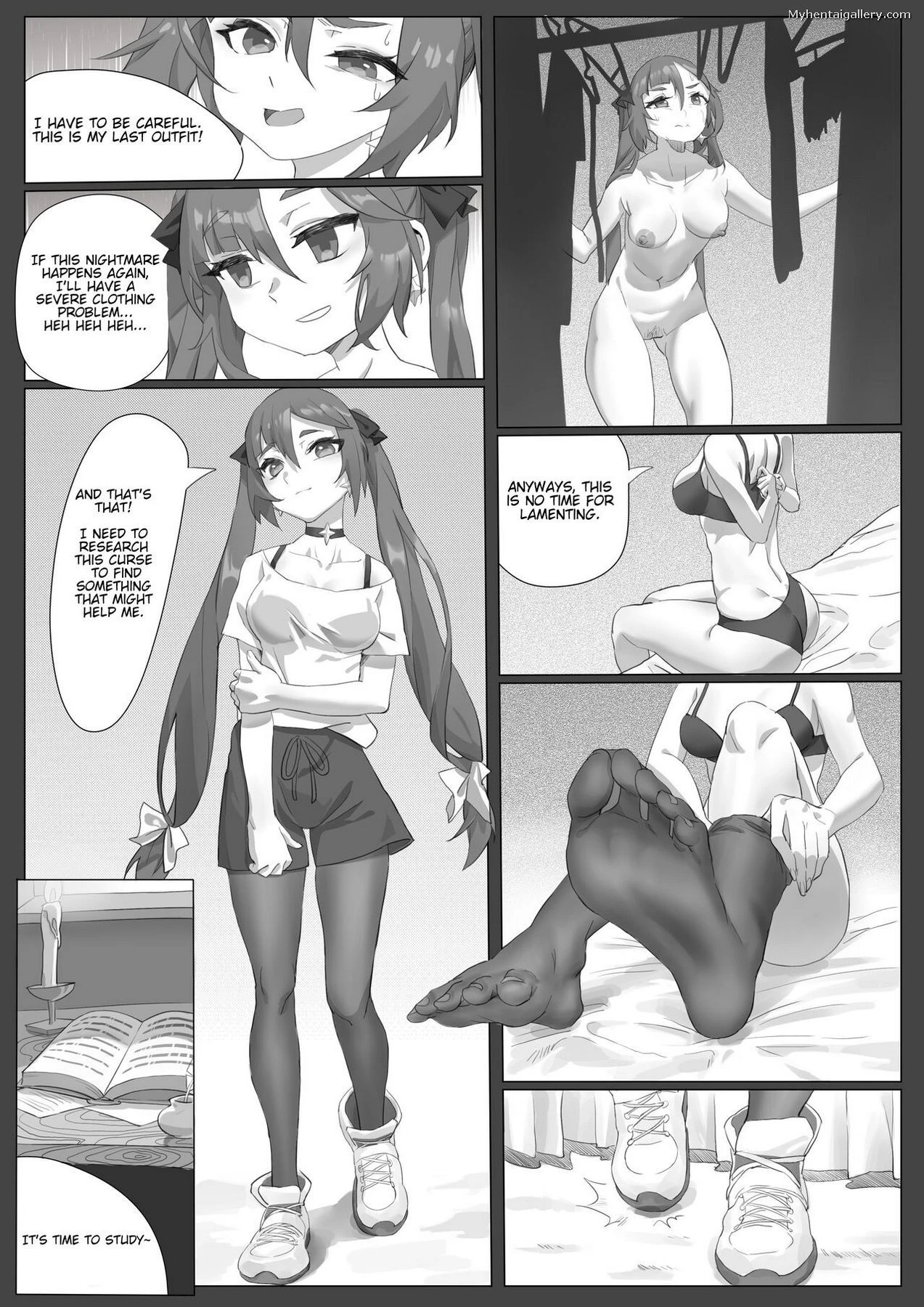 Mona’s Curse 2 porn comic picture 3