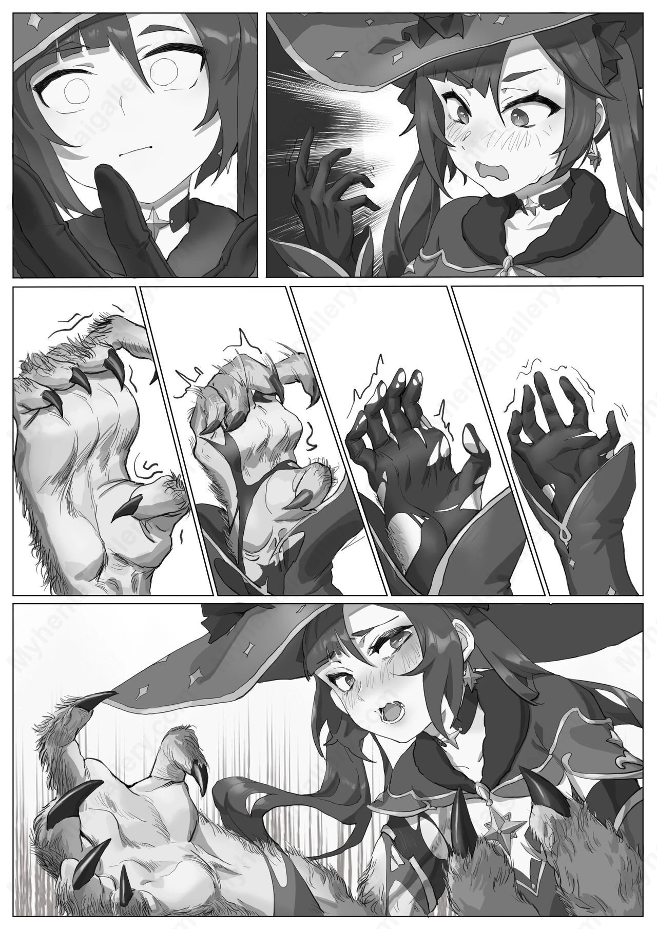 Mona’s Curse porn comic picture 3