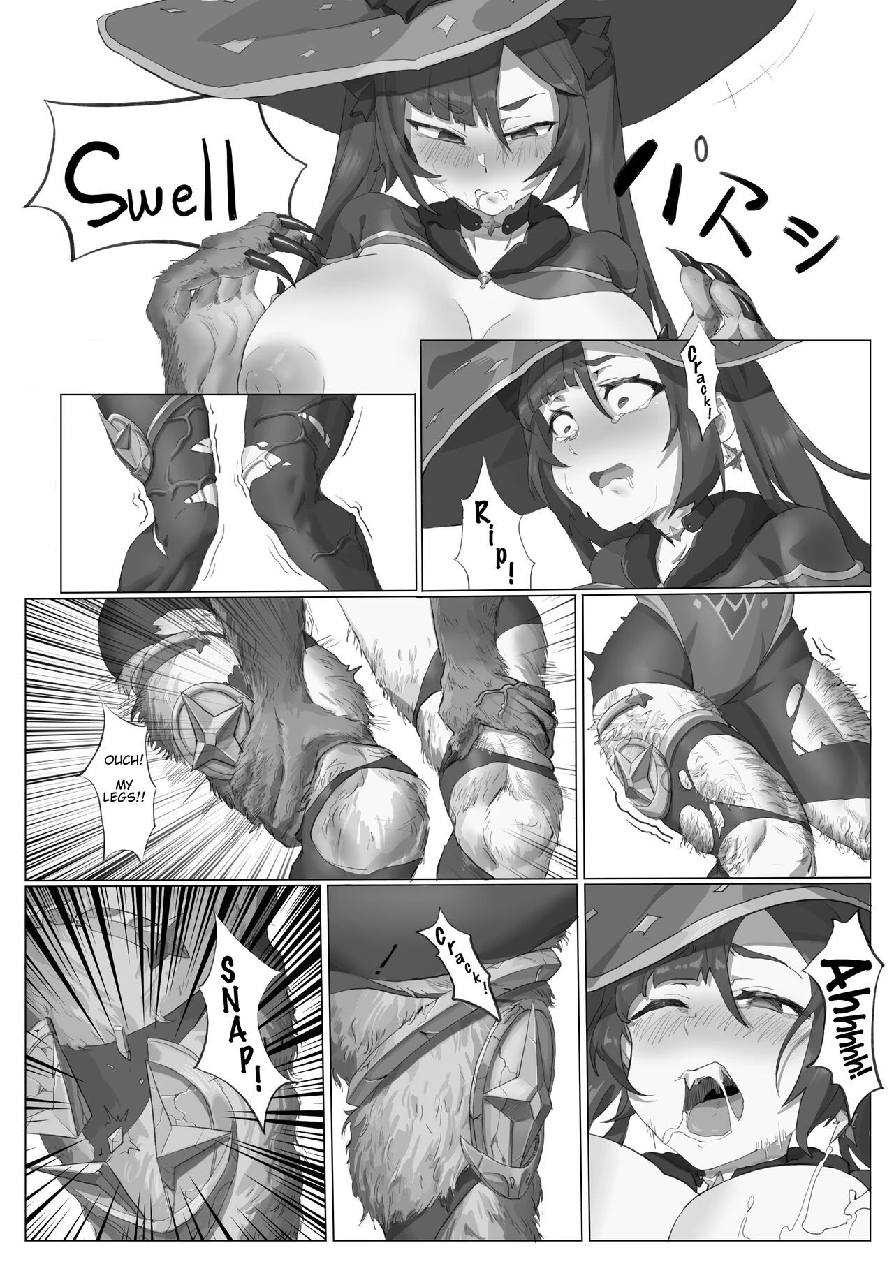 Mona’s Curse porn comic picture 5