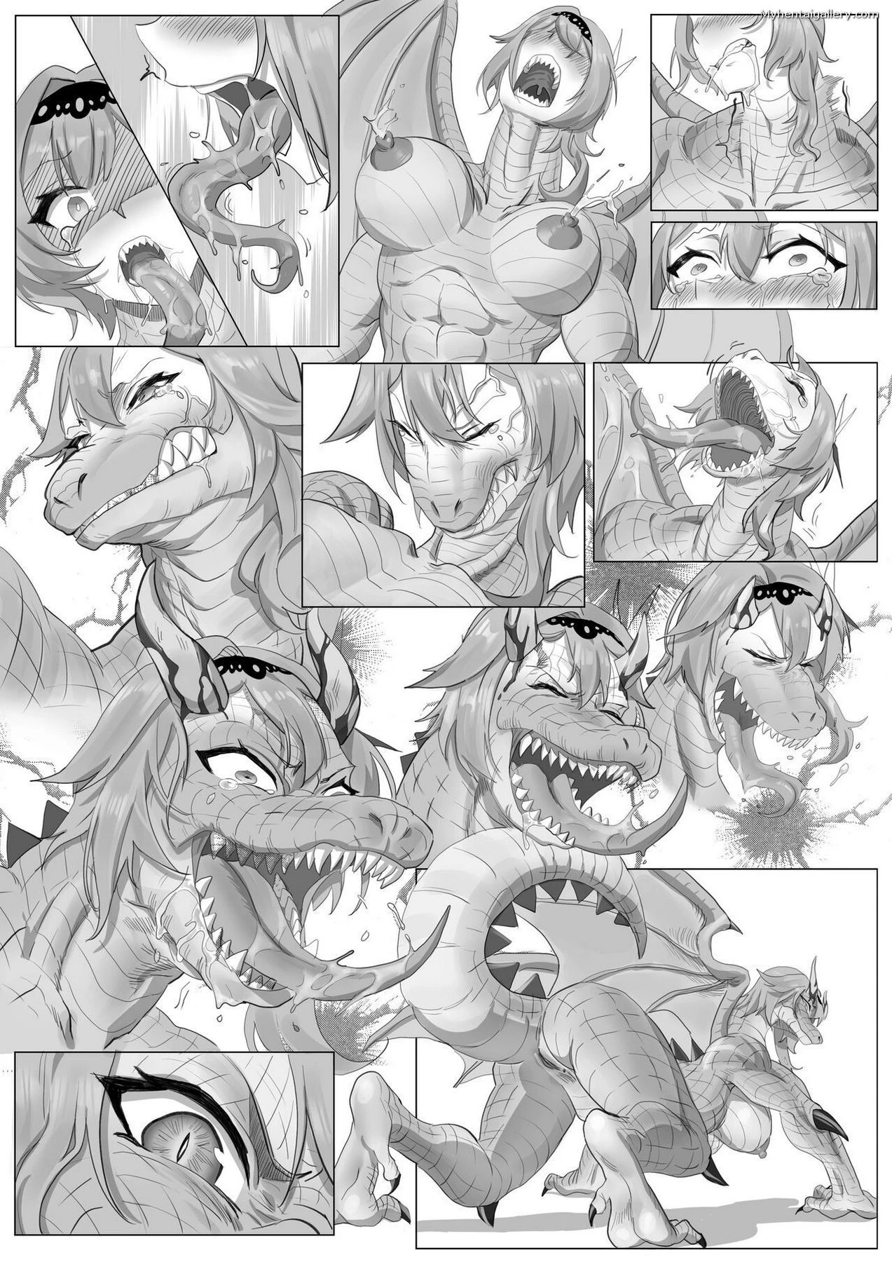 Mona's Curse 3 porn comic picture 14