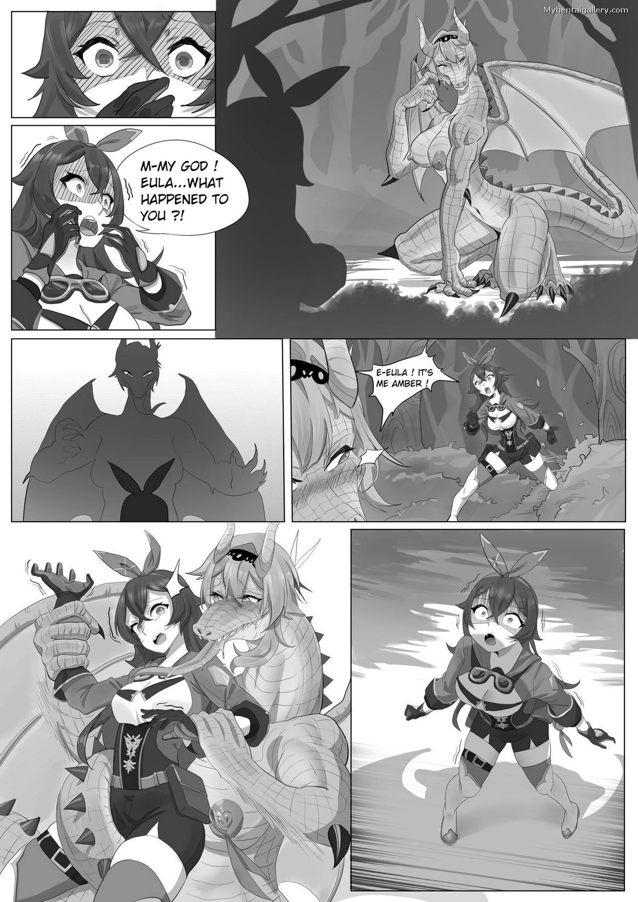Mona's Curse 3 porn comic picture 15