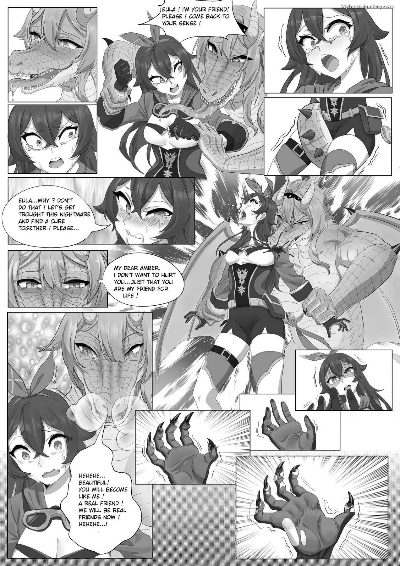 Mona's Curse 3 porn comic picture 16