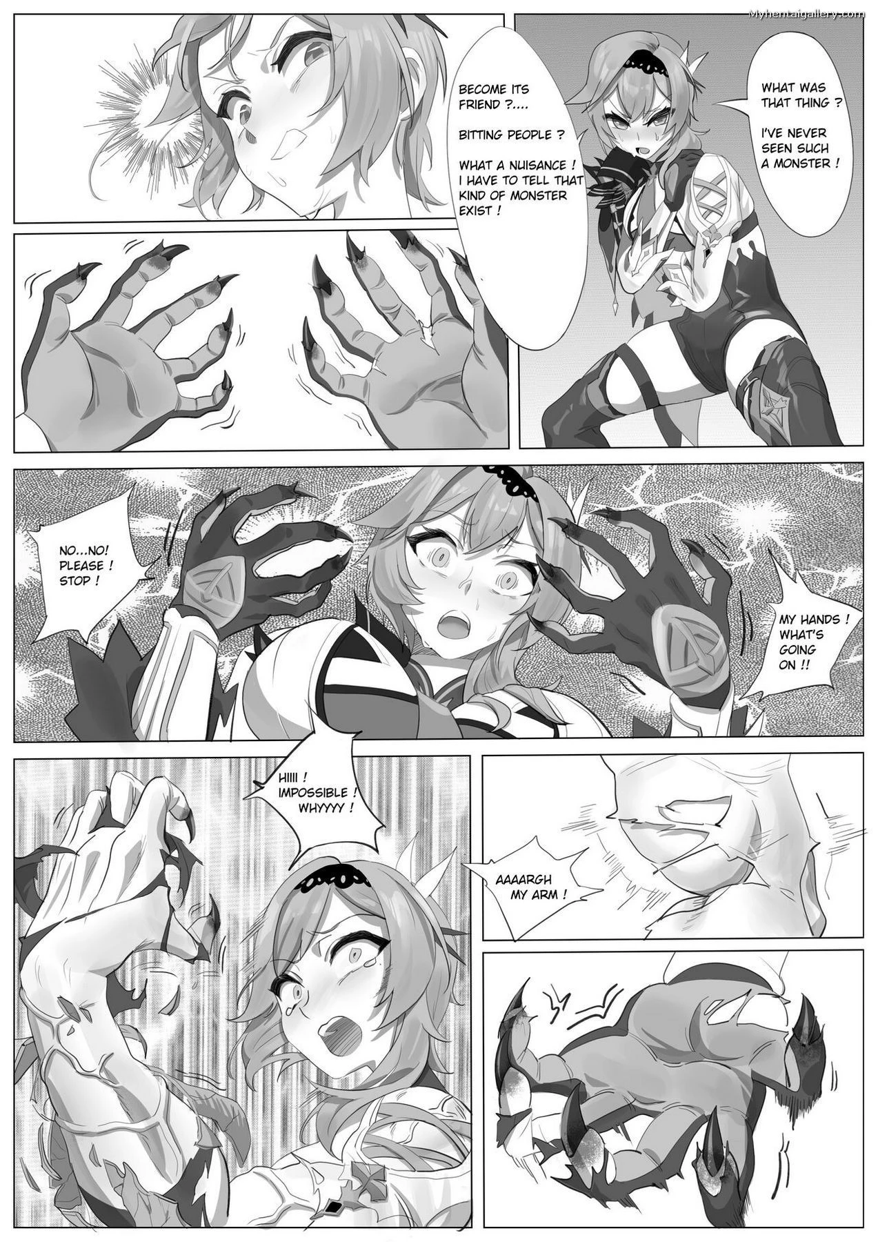 Mona's Curse 3 porn comic picture 4