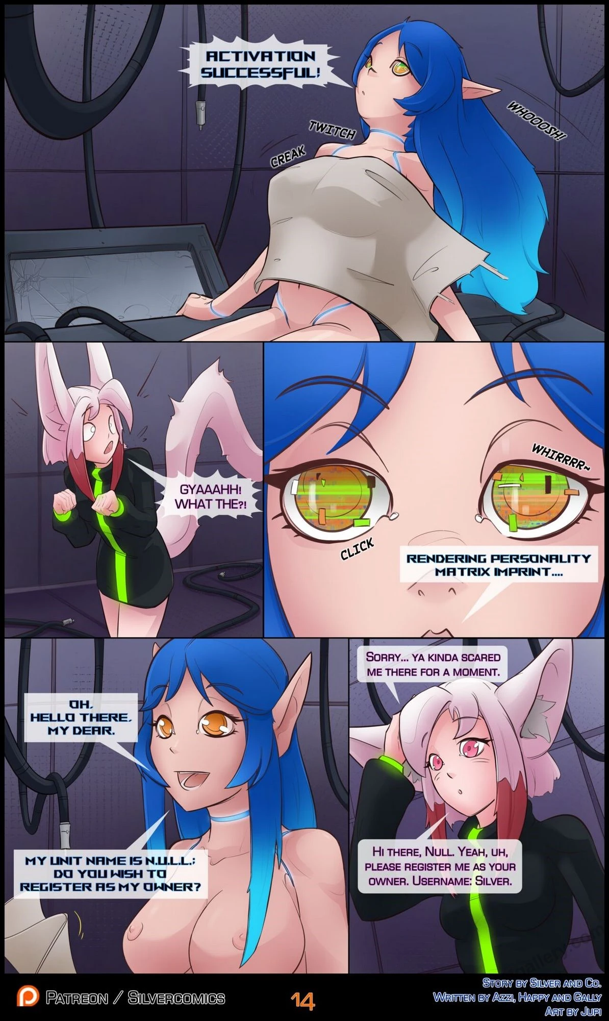 Moon Of Silver 2 porn comic picture 15