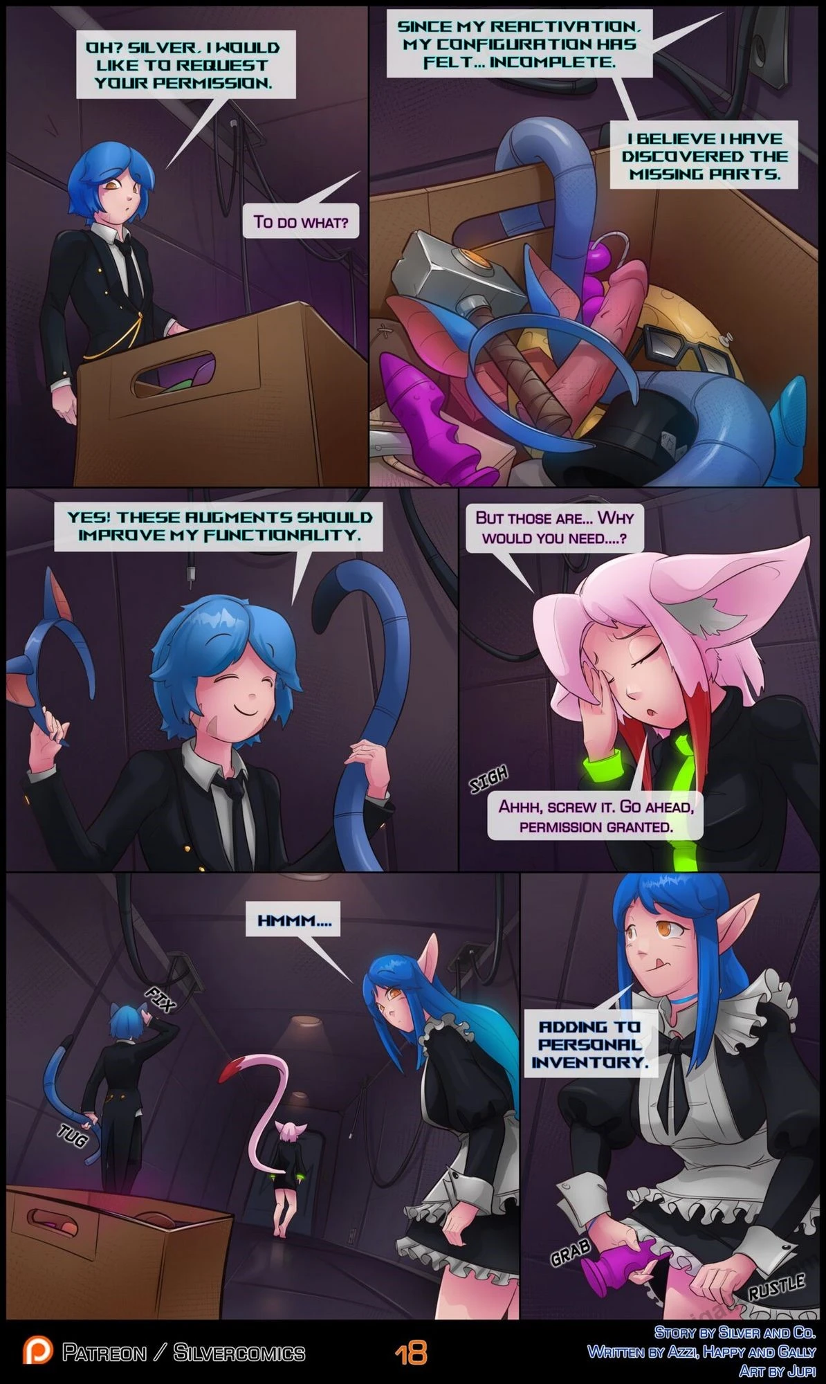 Moon Of Silver 2 porn comic picture 19