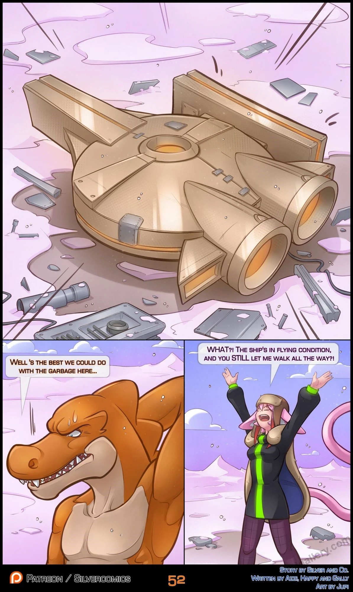 Moon Of Silver 2 porn comic picture 53