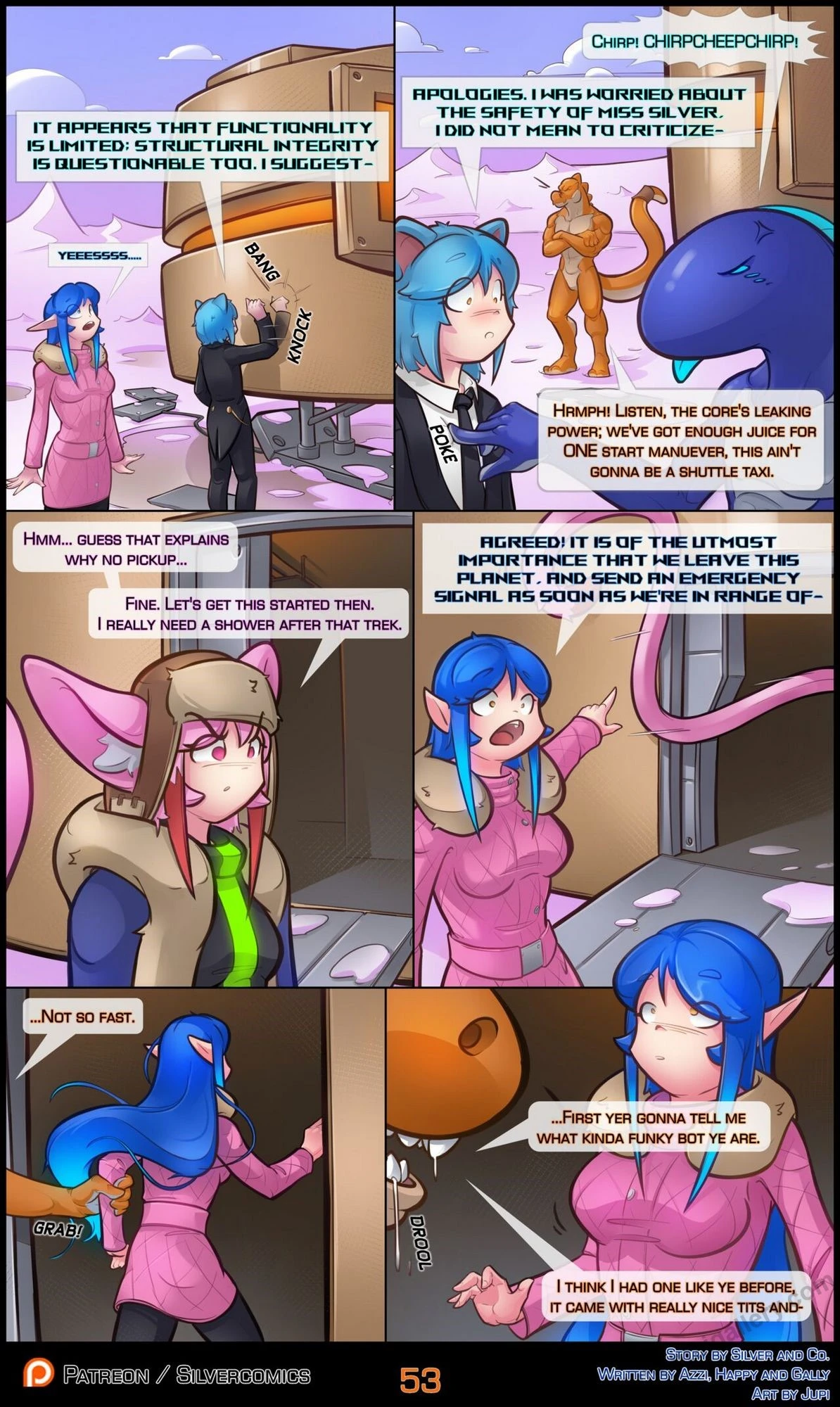Moon Of Silver 2 porn comic picture 54