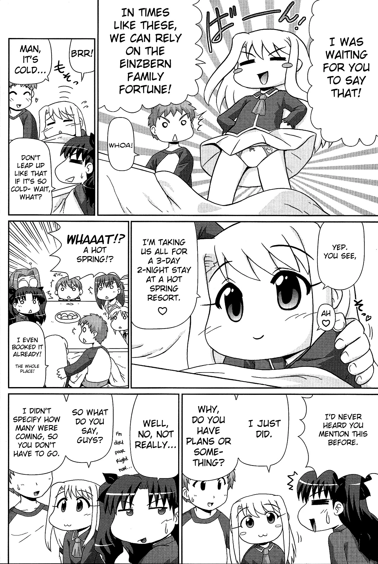 Motto! Ilya Bunhokan Keikaku porn comic picture 10