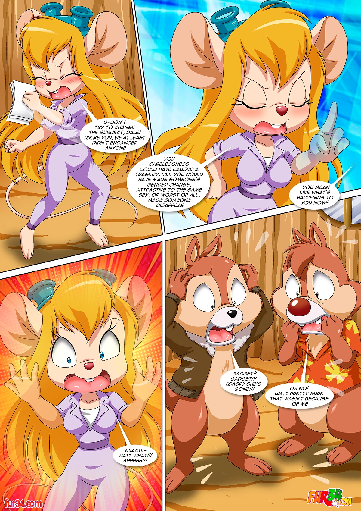 Mouse Slave Part 1 porn comic picture 4