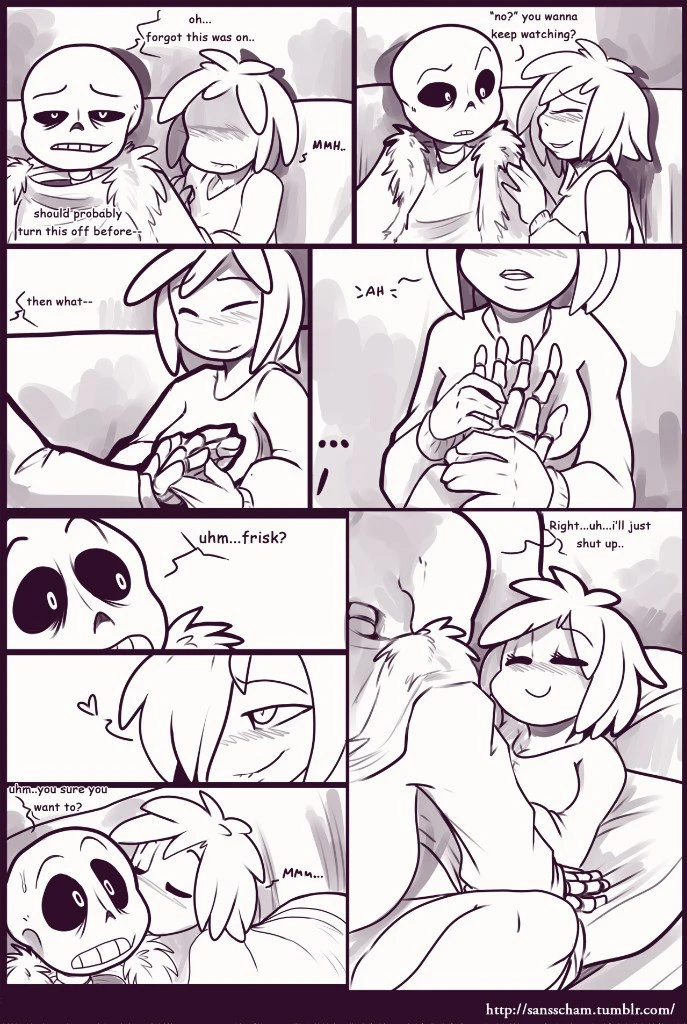 Movie Night - Undertale porn comic picture 10