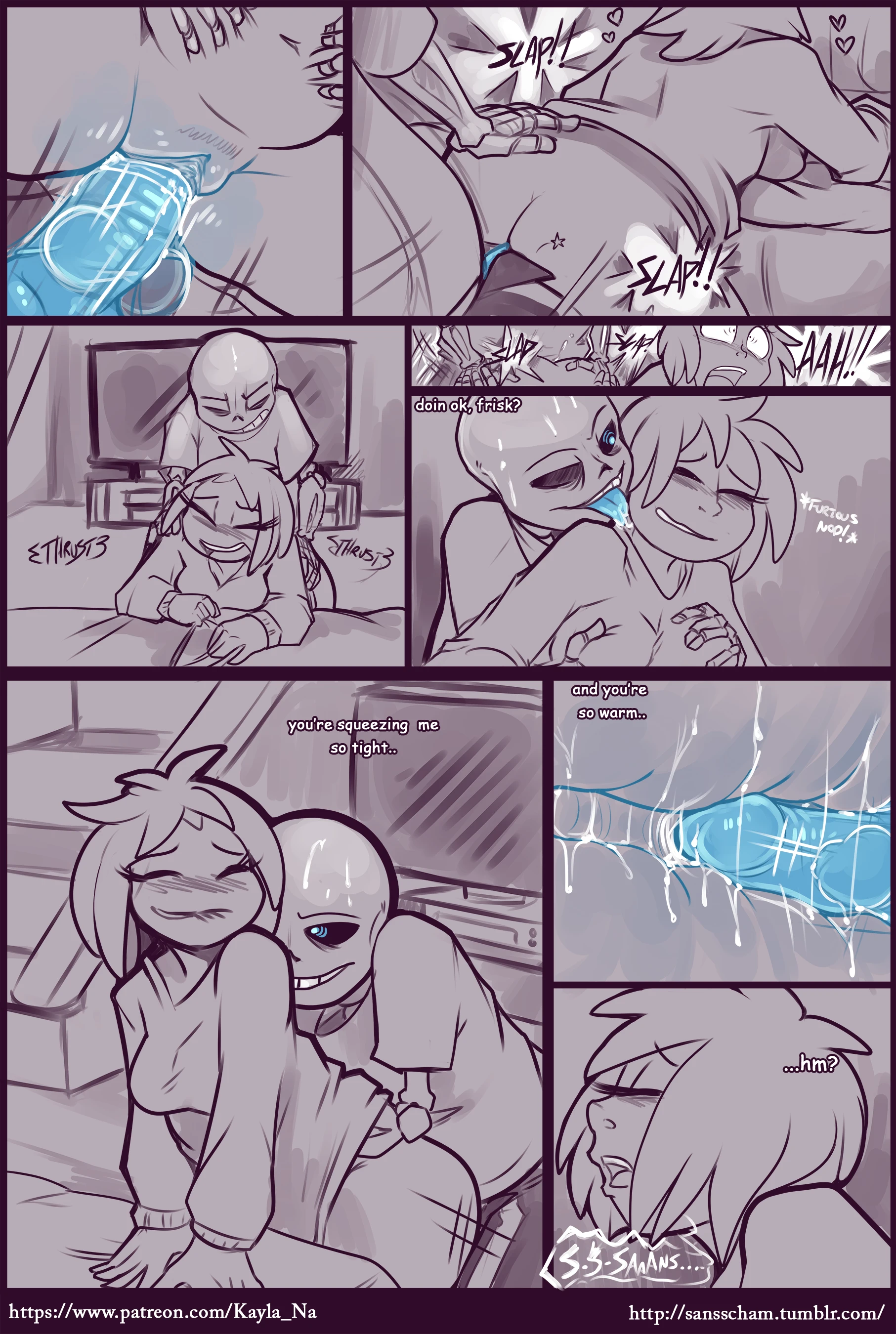Movie Night - Undertale porn comic picture 25