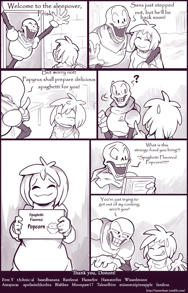 Movie Night - Undertale porn comic picture 3