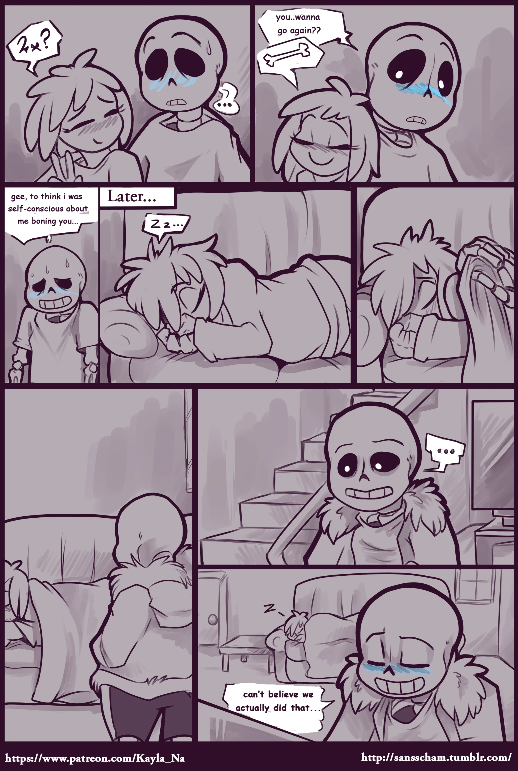 Movie Night - Undertale porn comic picture 30