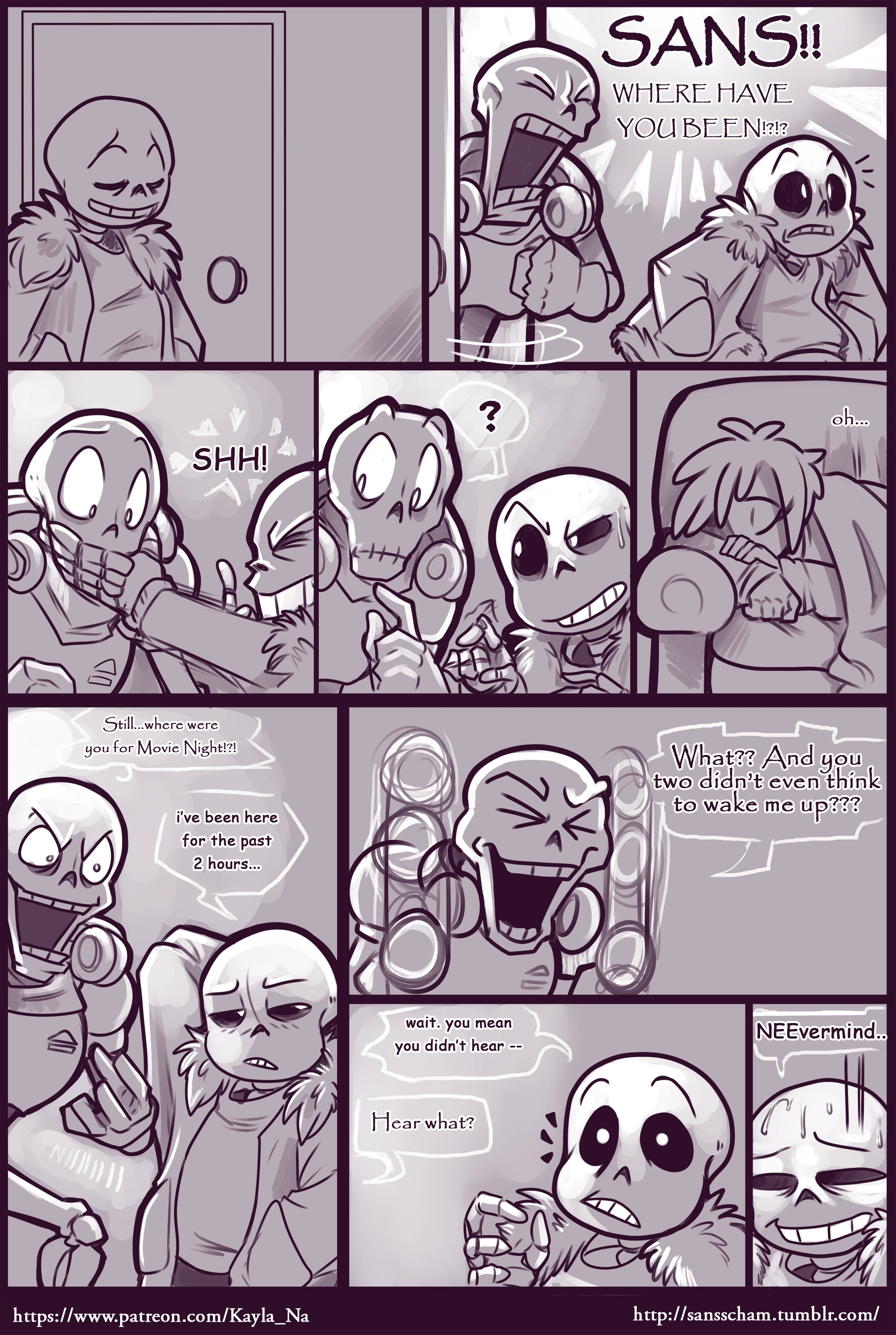 Movie Night - Undertale porn comic picture 31