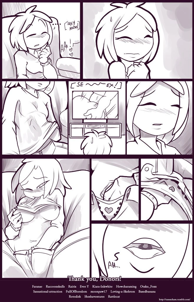 Movie Night - Undertale porn comic picture 5