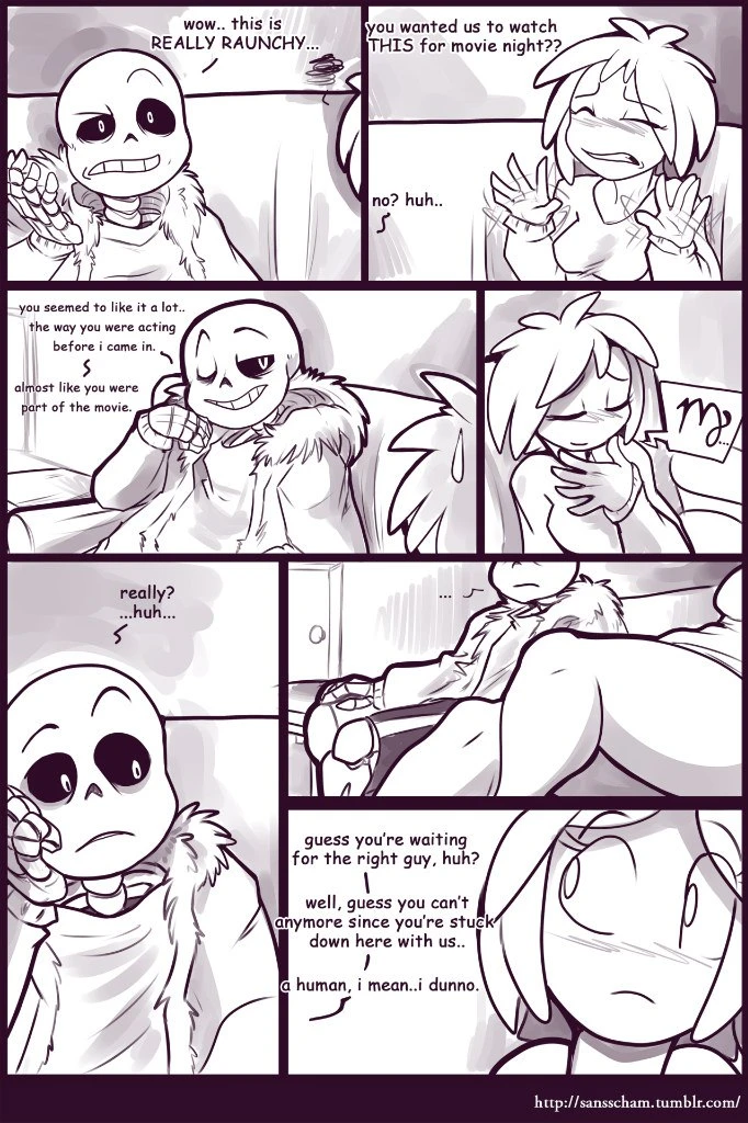Movie Night - Undertale porn comic picture 8