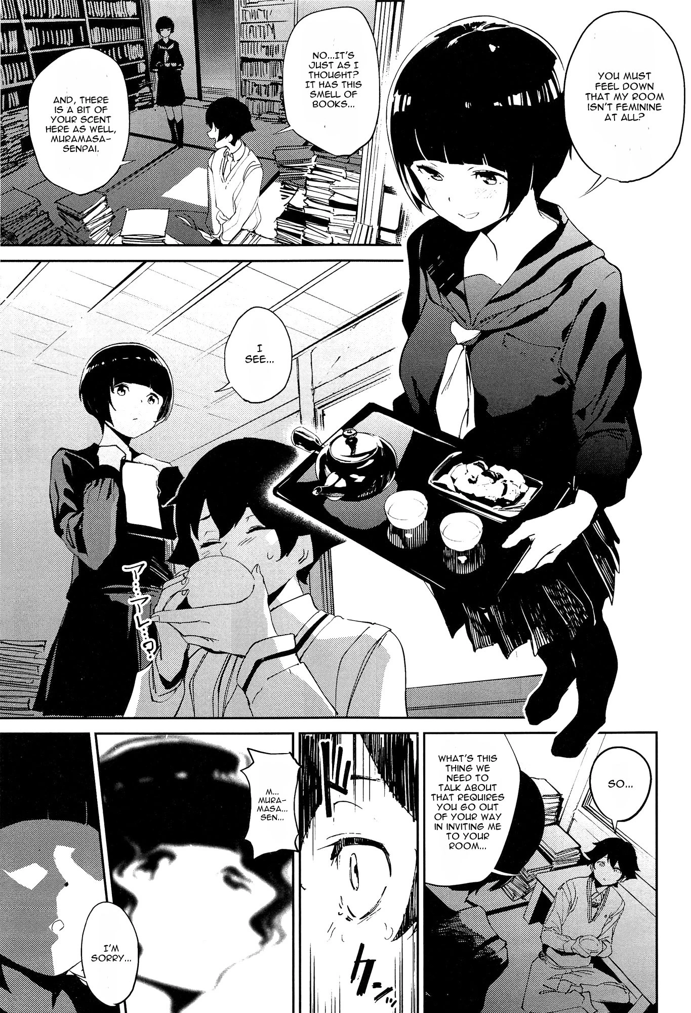 Muramasa-senpai no Suki ga Omoi porn comic picture 2