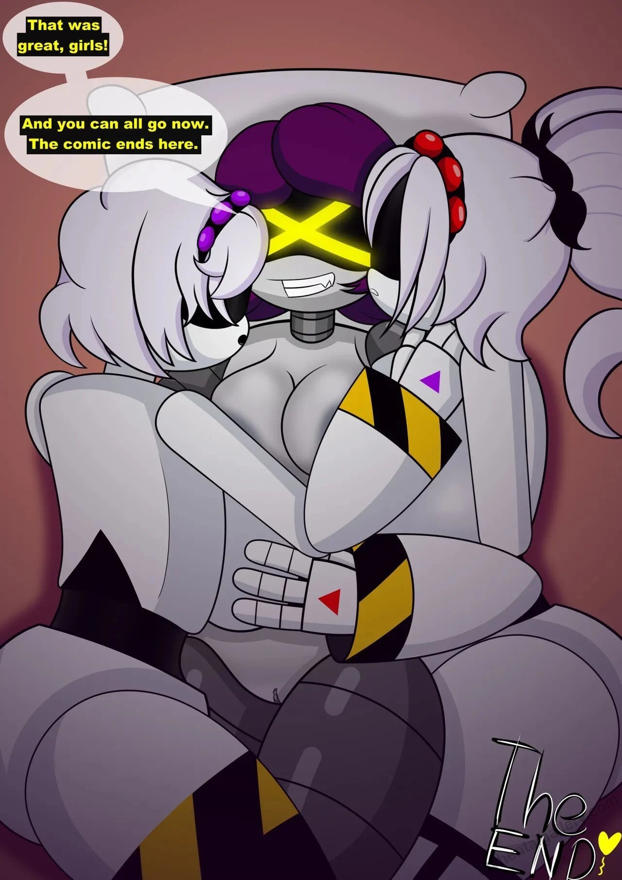 Murder Drones Possession porn comic picture 10