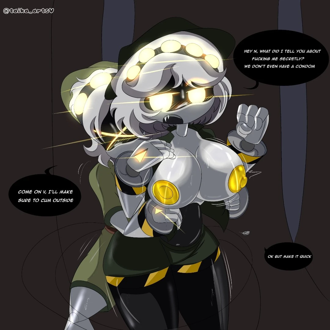 Murder drones V x N porn comic picture 10
