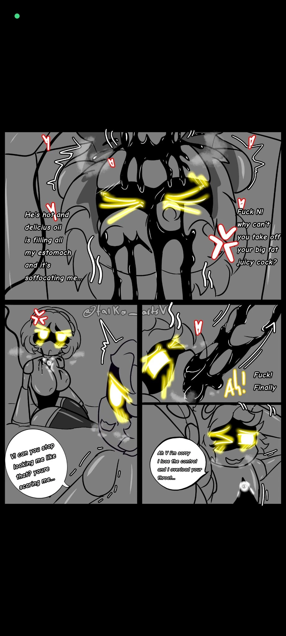 Murder drones V x N porn comic picture 30