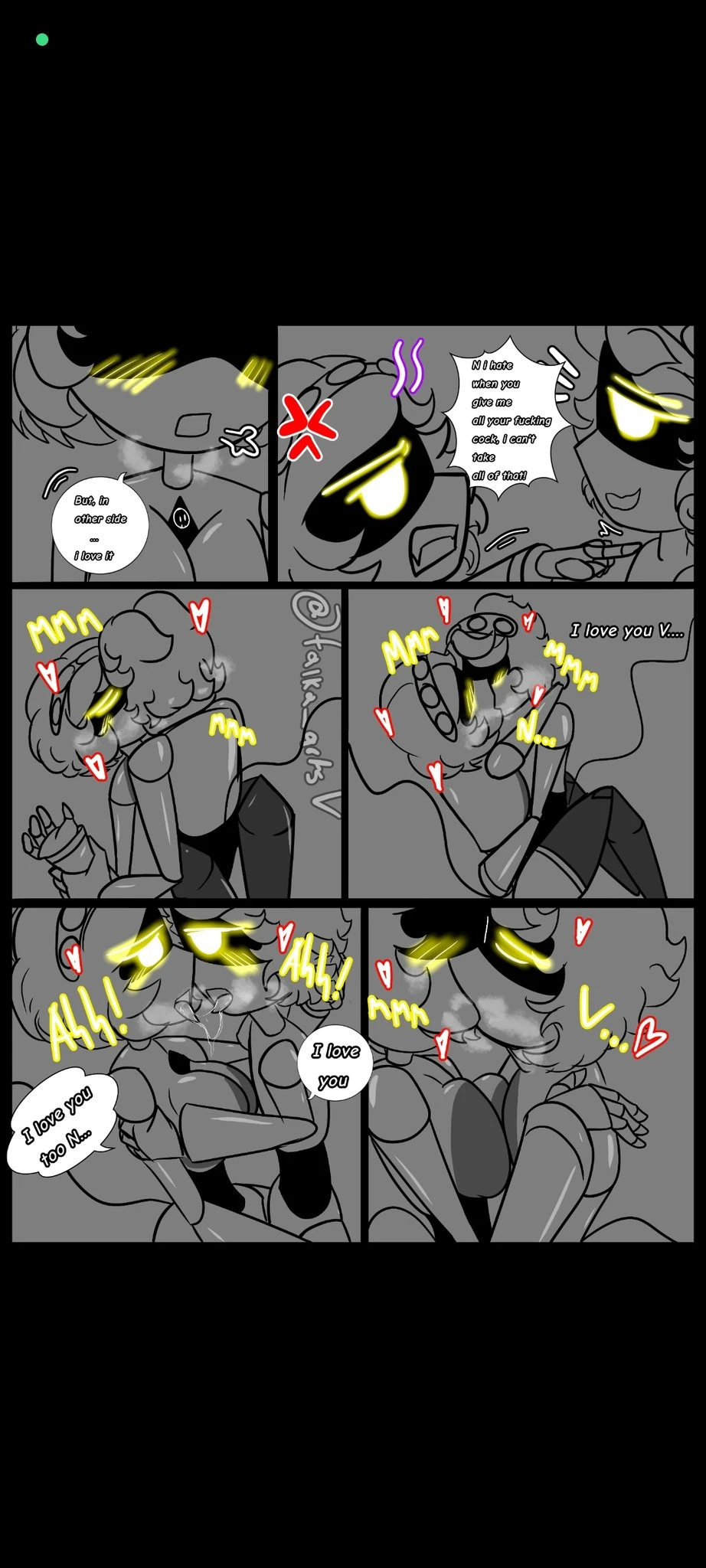 Murder drones V x N porn comic picture 31