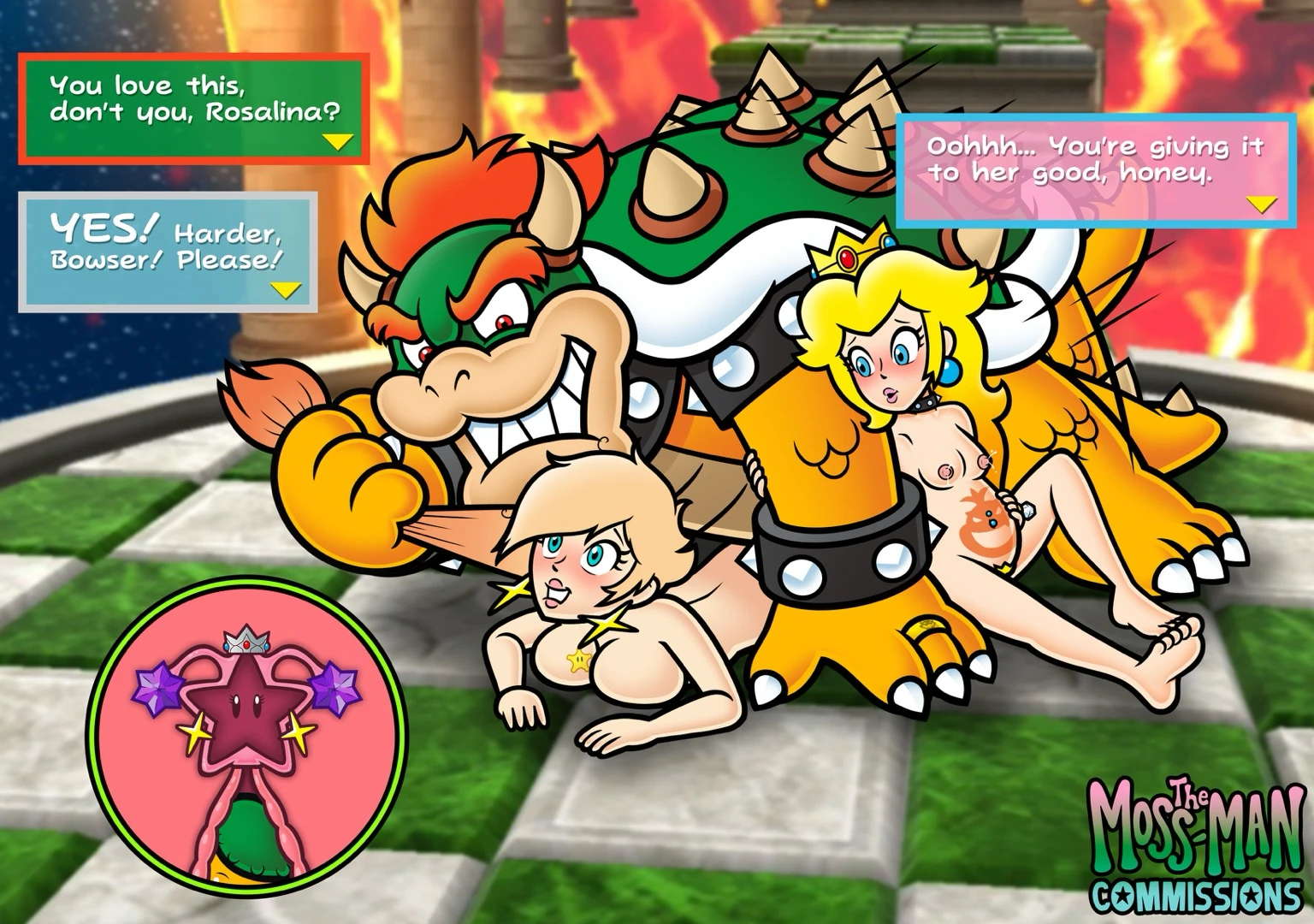 Mushroom Kingdom Creaming Comp porn comic picture 10
