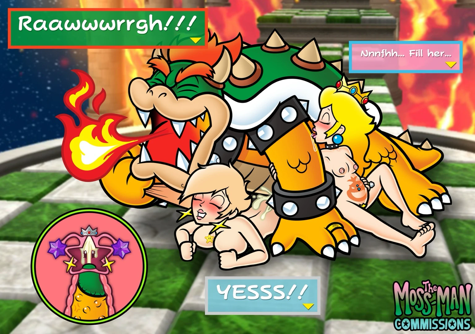 Mushroom Kingdom Creaming Comp porn comic picture 11