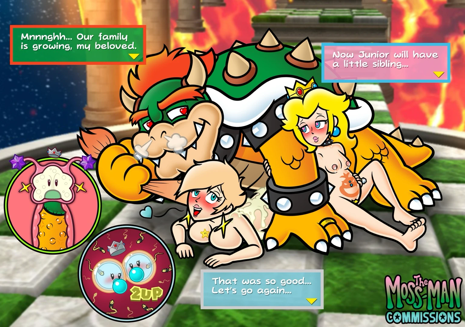 Mushroom Kingdom Creaming Comp porn comic picture 12
