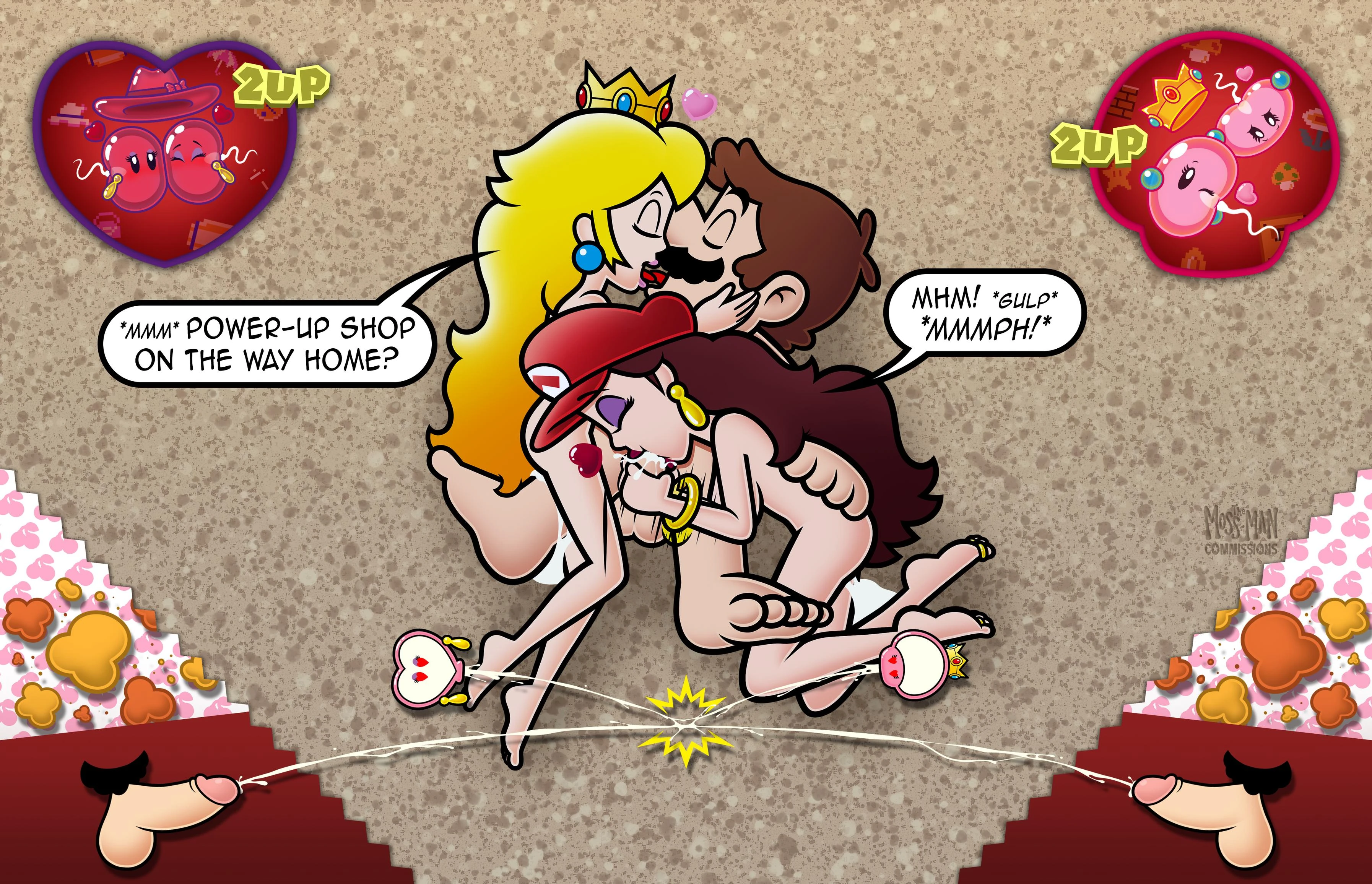 Mushroom Kingdom Creaming Comp porn comic picture 18