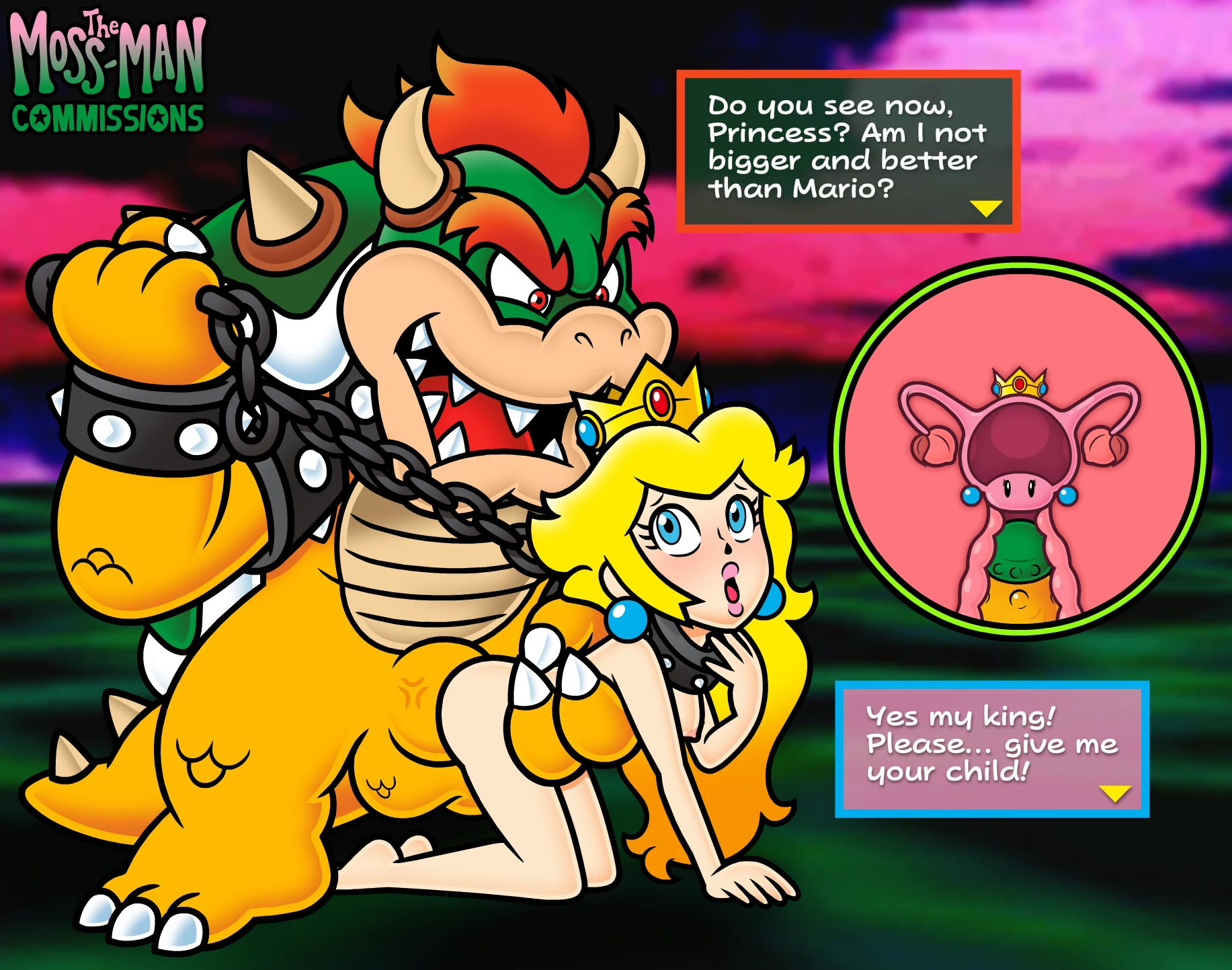 Mushroom Kingdom Creaming Comp porn comic picture 4