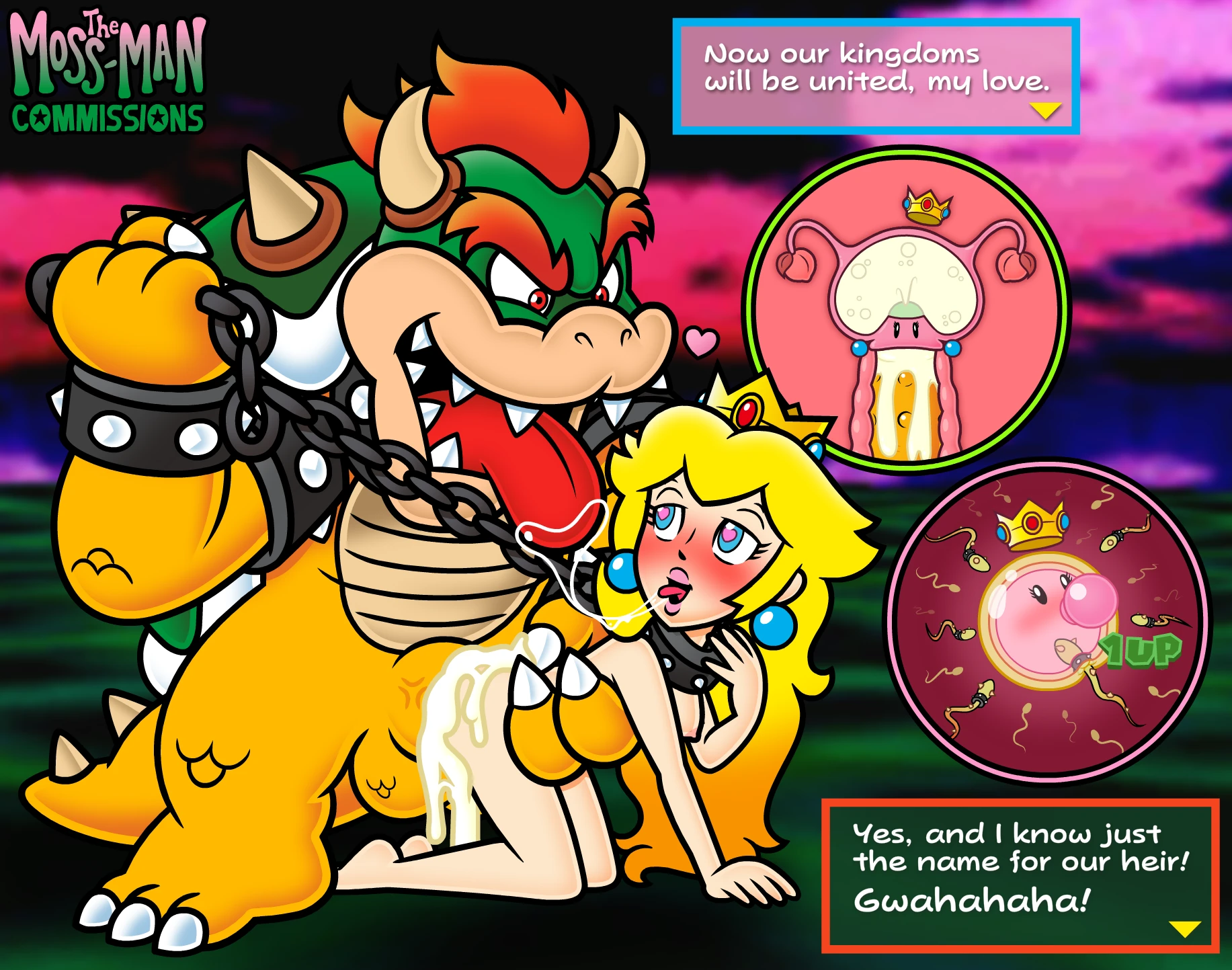 Mushroom Kingdom Creaming Comp porn comic picture 6