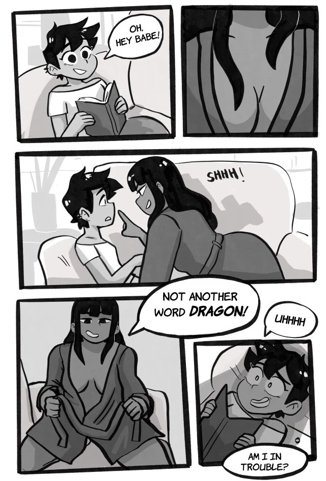 My Dragon GF porn comic picture 3