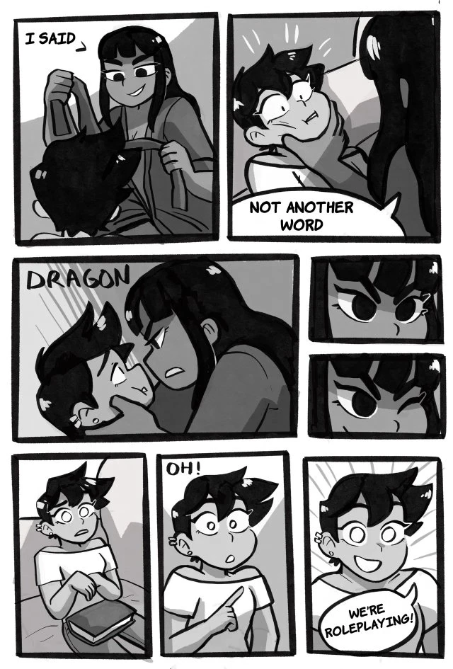 My Dragon GF porn comic picture 4