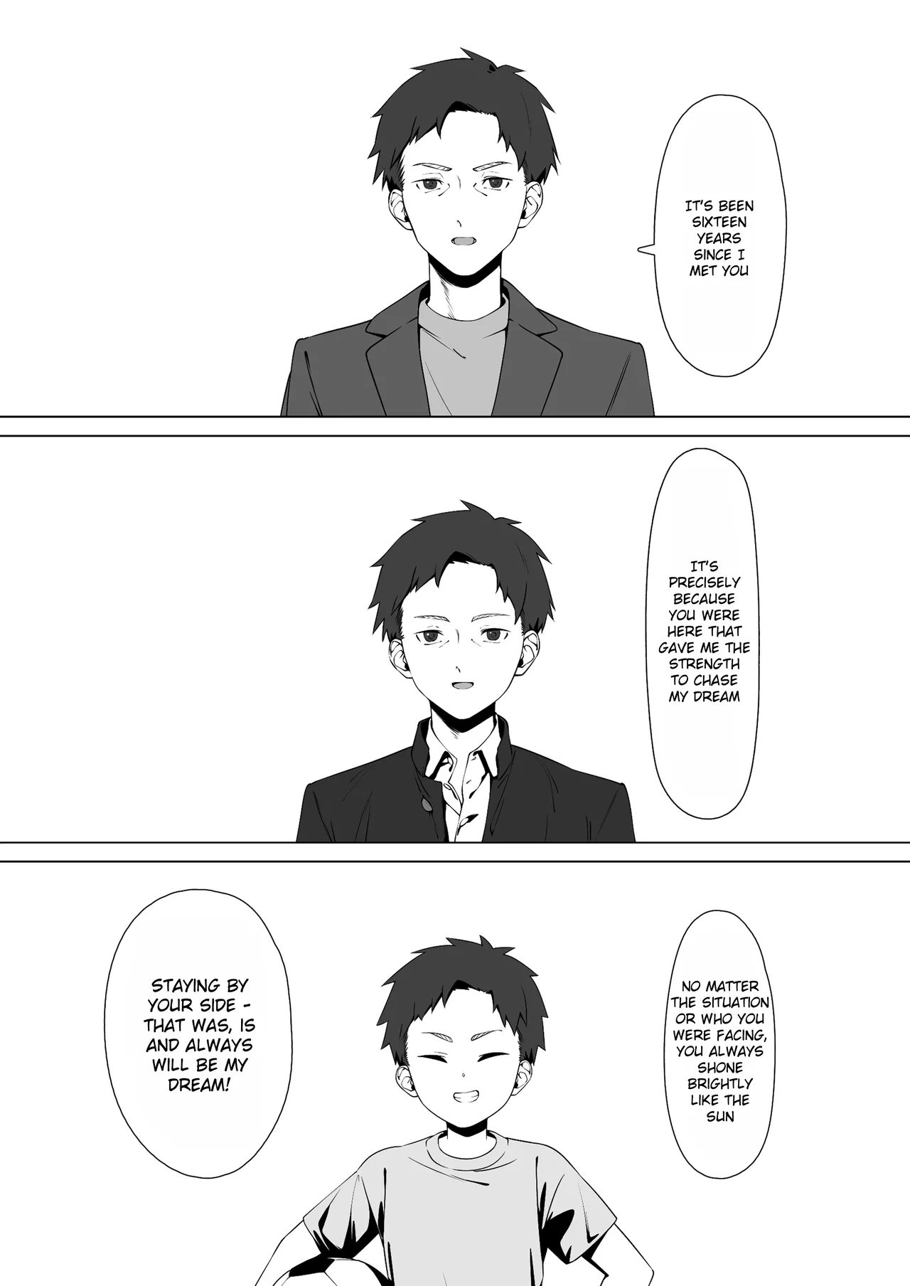 My first sexual experience was with the boss of the cafe I’d been going to for 16 years - 16年間通い続けた喫茶店のマスターに筆下ろししてもらった porn comic picture 11