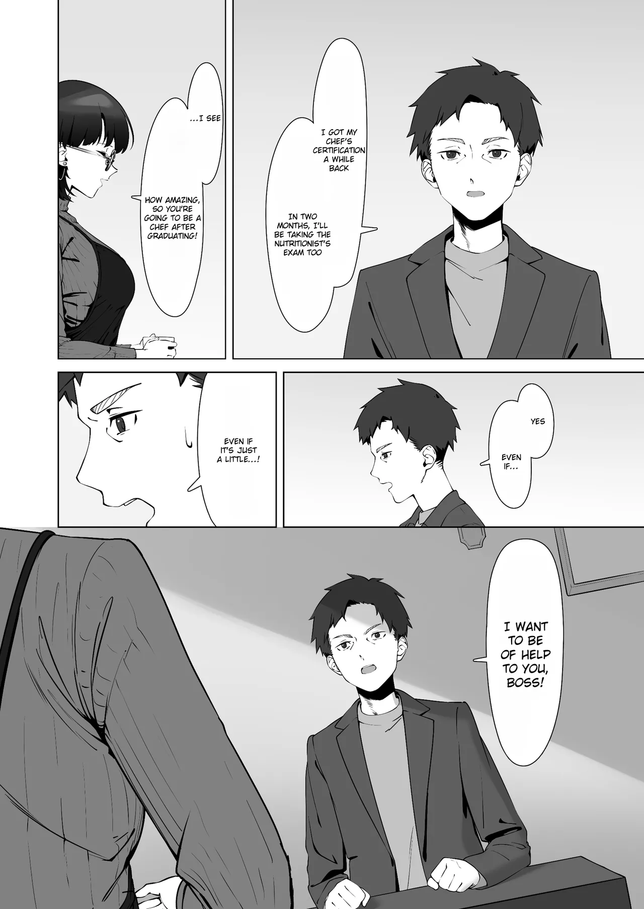 My first sexual experience was with the boss of the cafe I’d been going to for 16 years - 16年間通い続けた喫茶店のマスターに筆下ろししてもらった porn comic picture 8