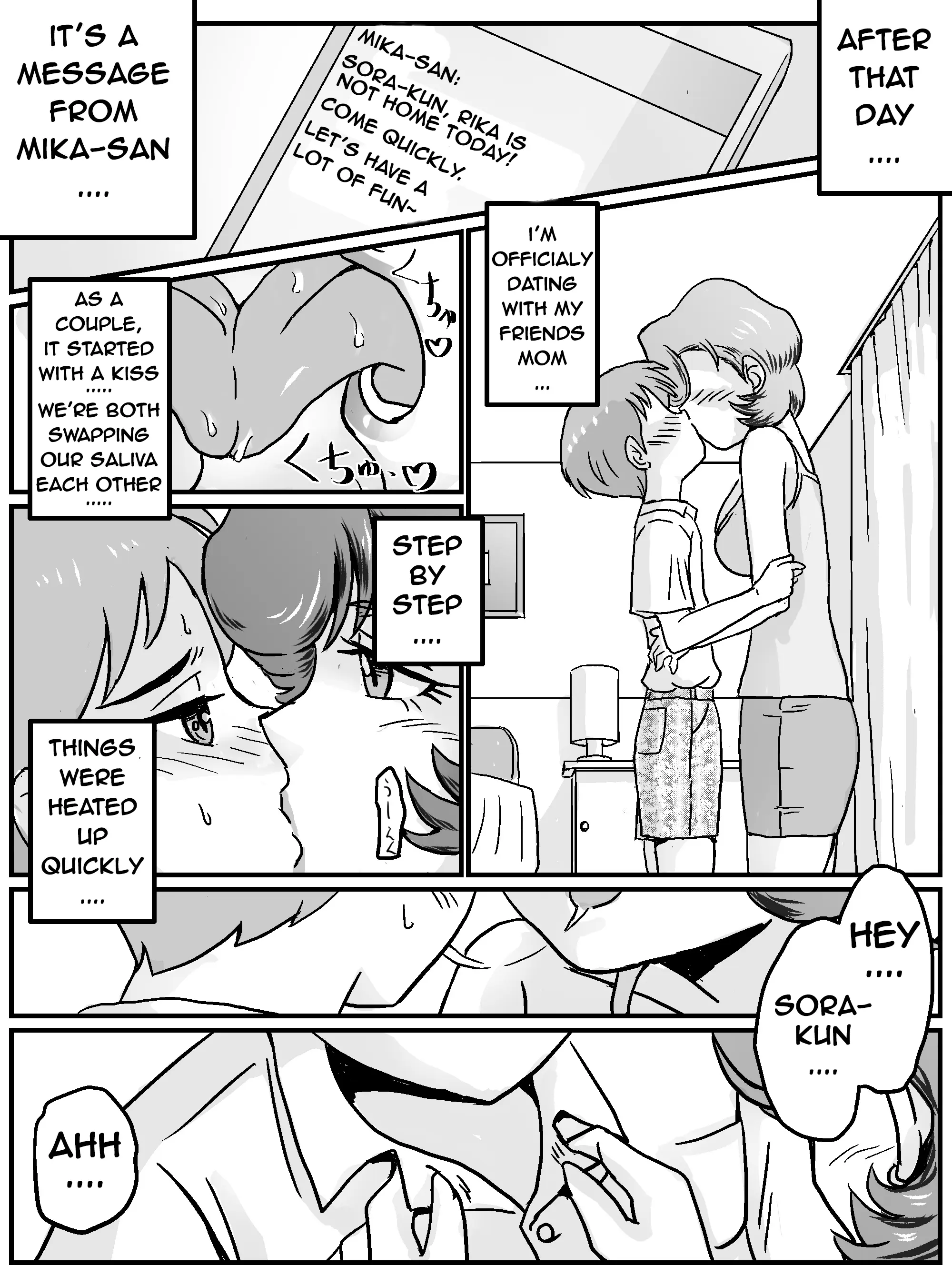 My First Time Having Sex Was With My Friend's Mom porn comic picture 12