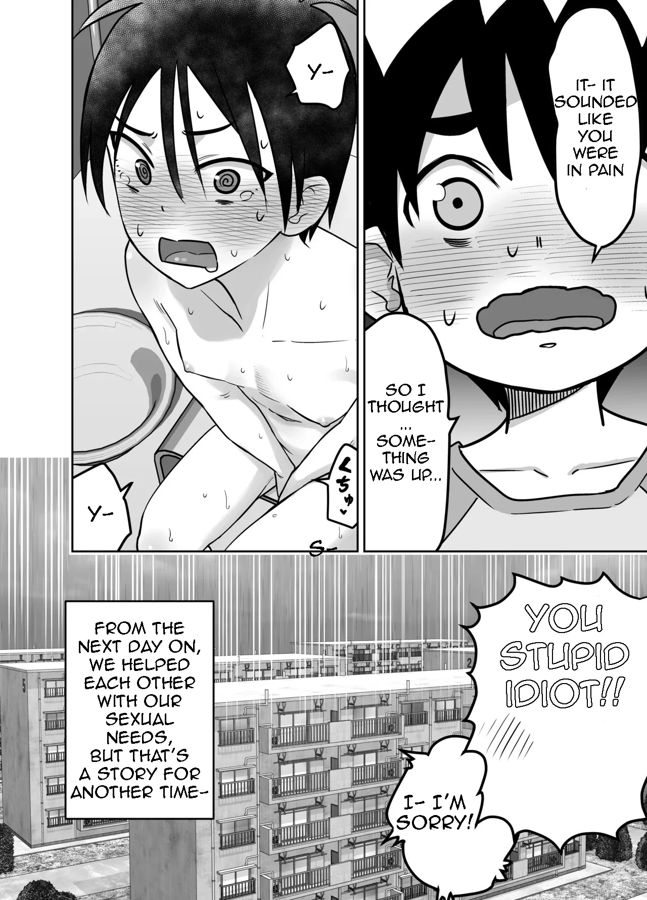 My Friend from the Apt. Complex porn comic picture 51
