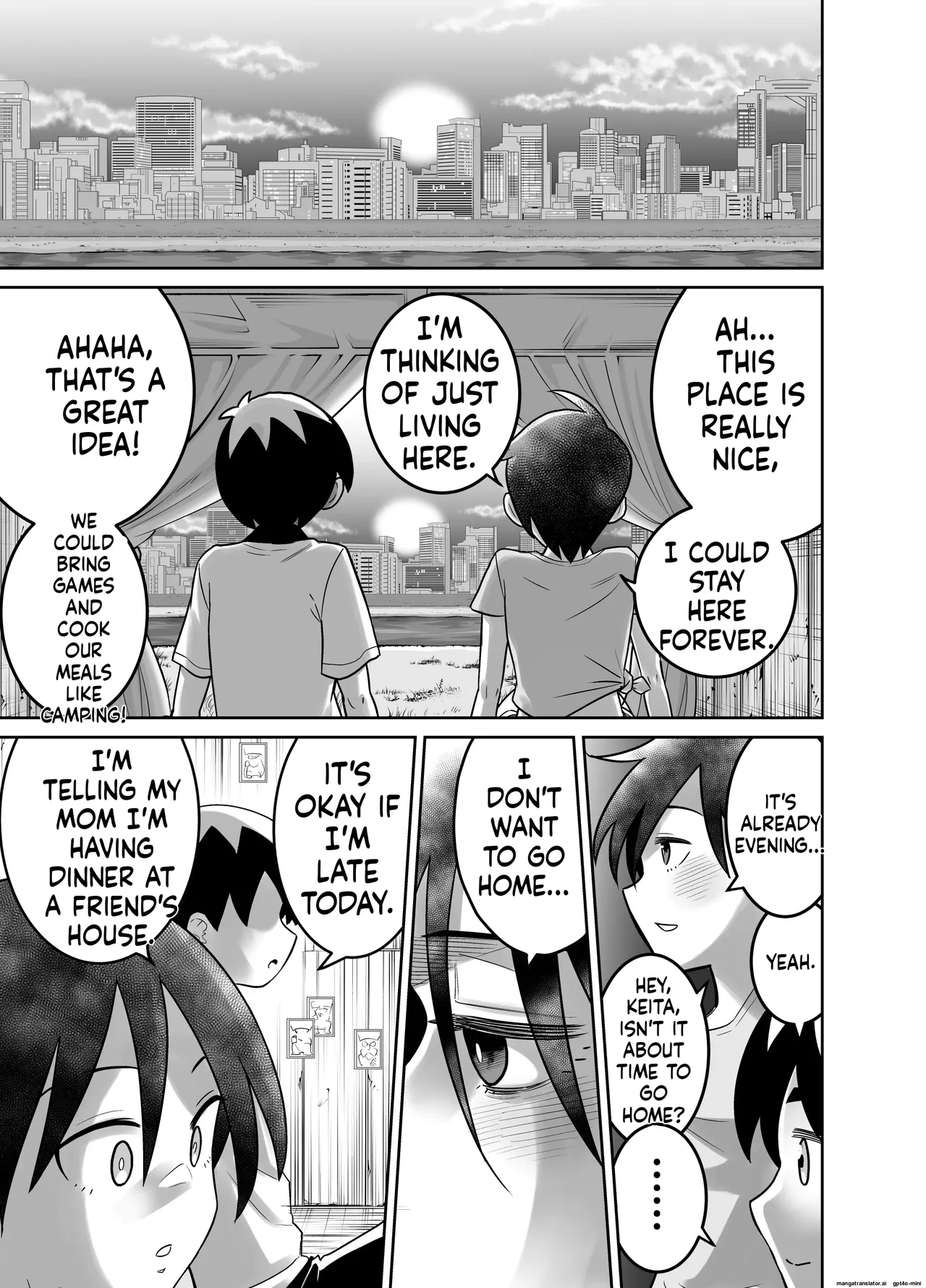 My Friend from the Apt. Complex Pt. 2 porn comic picture 36