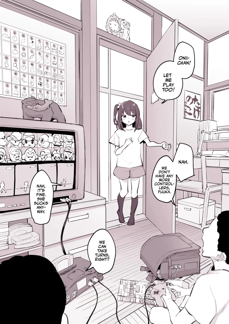 My Friend's Little Sister! porn comic picture 1
