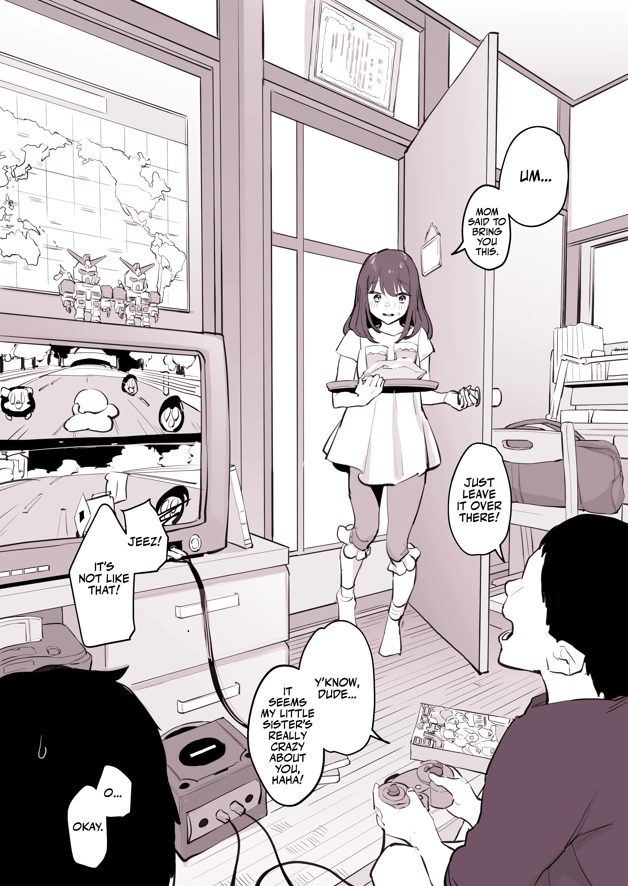 My Friend's Little Sister! porn comic picture 2