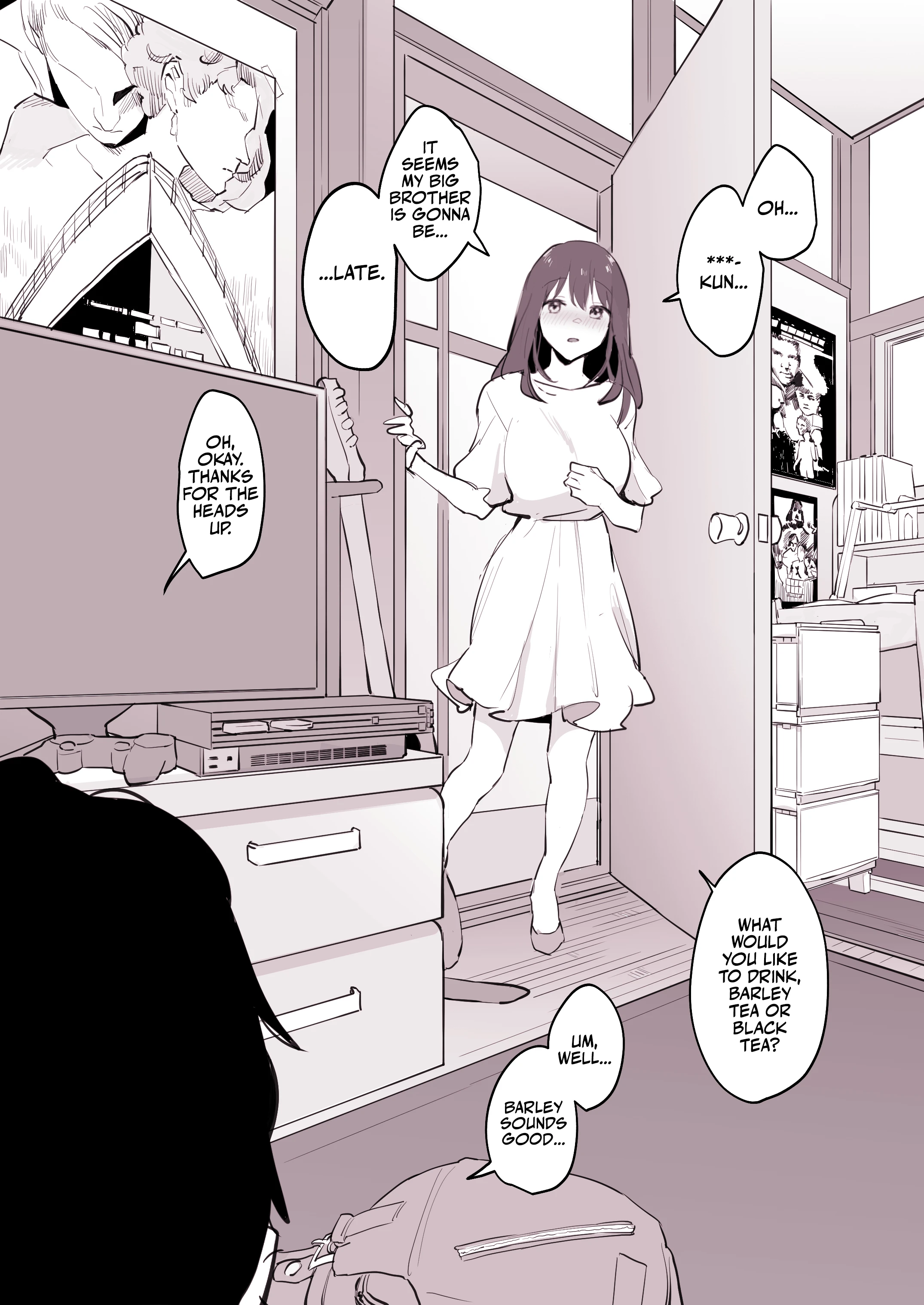 My Friend's Little Sister! porn comic picture 4
