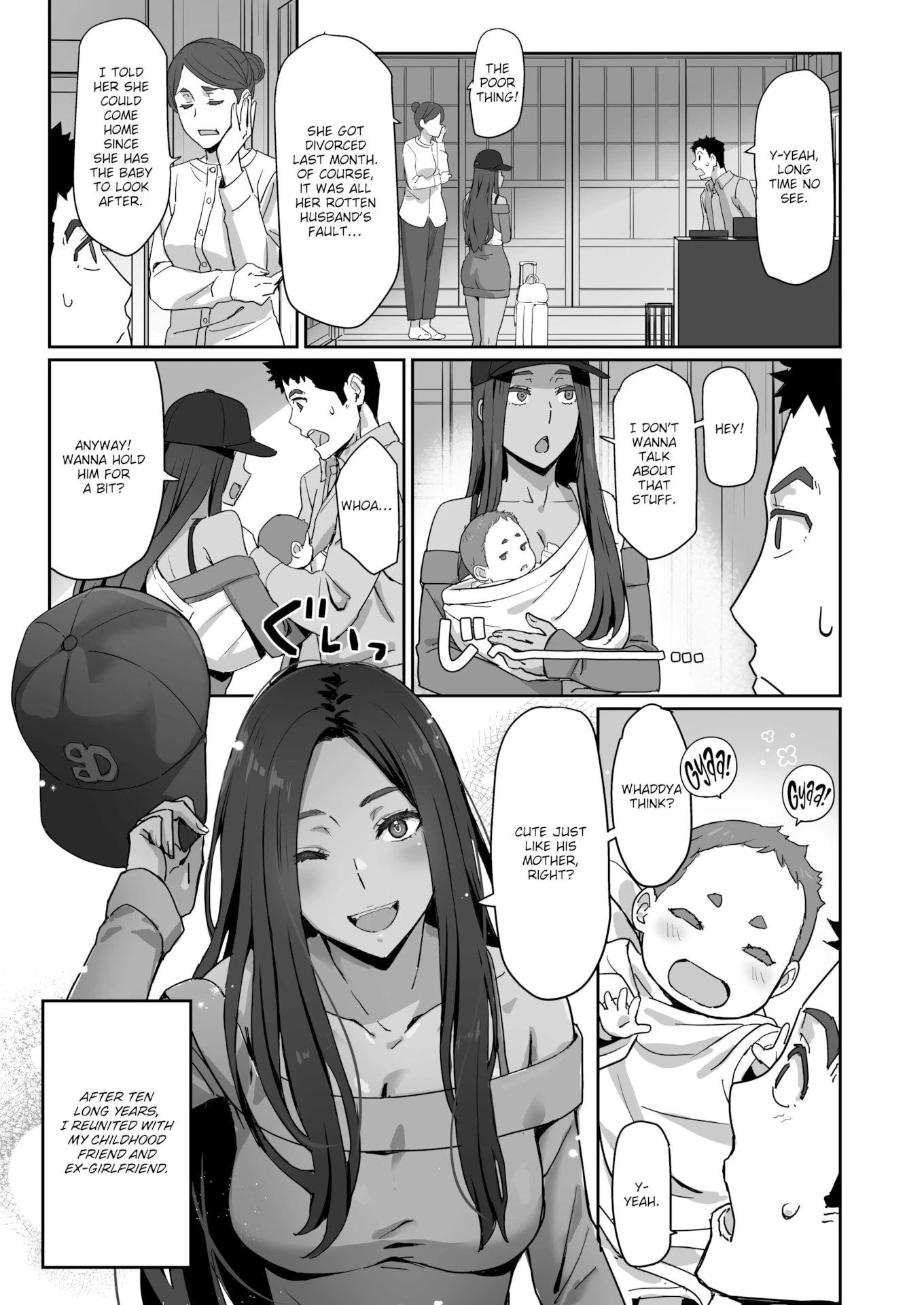 My Gyaru, Single Mother, Ex-Girlfriend - ギャルでママで元カノで… porn comic picture 5